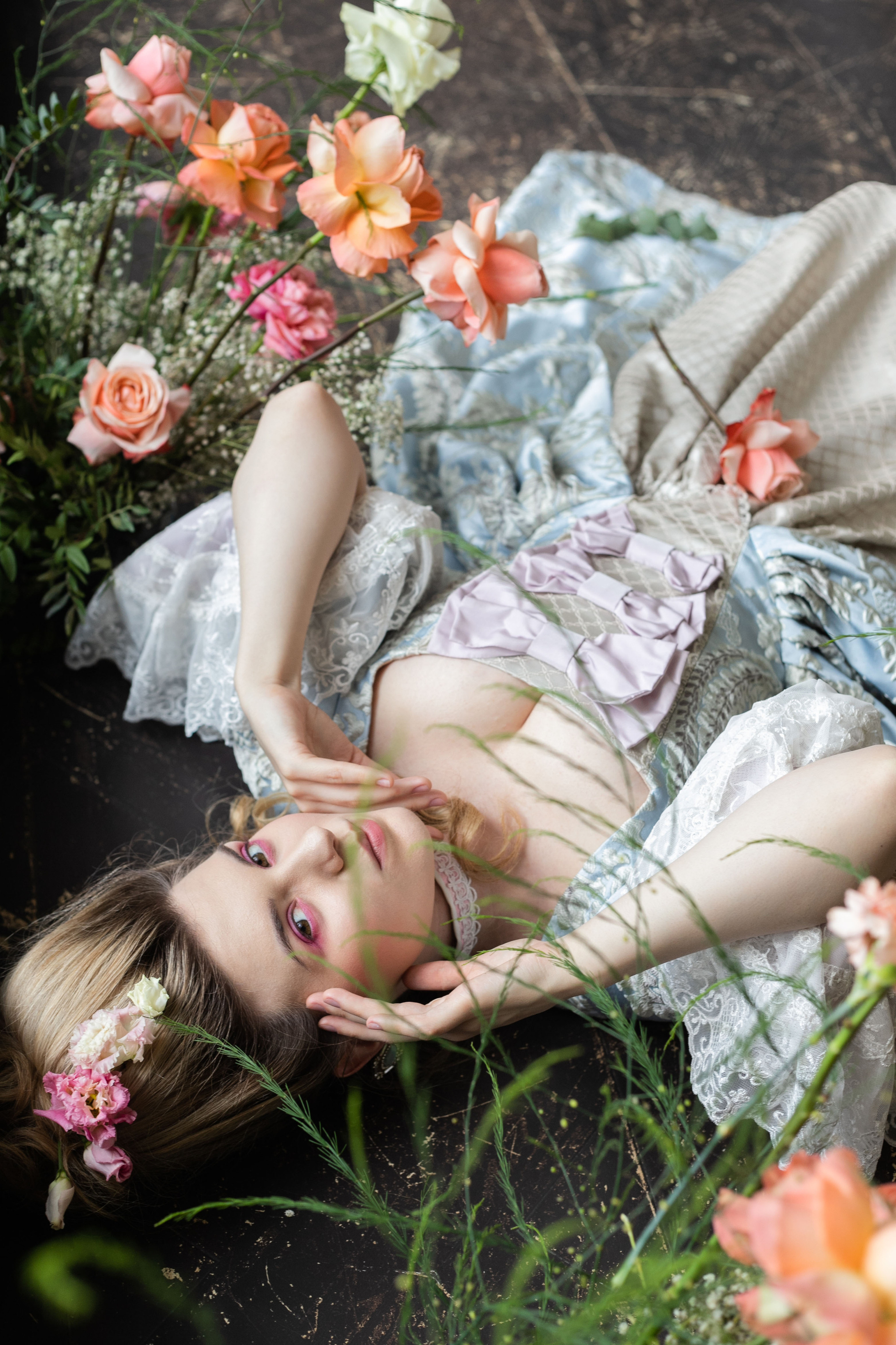 Фотосессия в стиле Мария Антуанетта. Свадебный фотограф в Москве Элина Ларченкова. Фото, которые цепляют