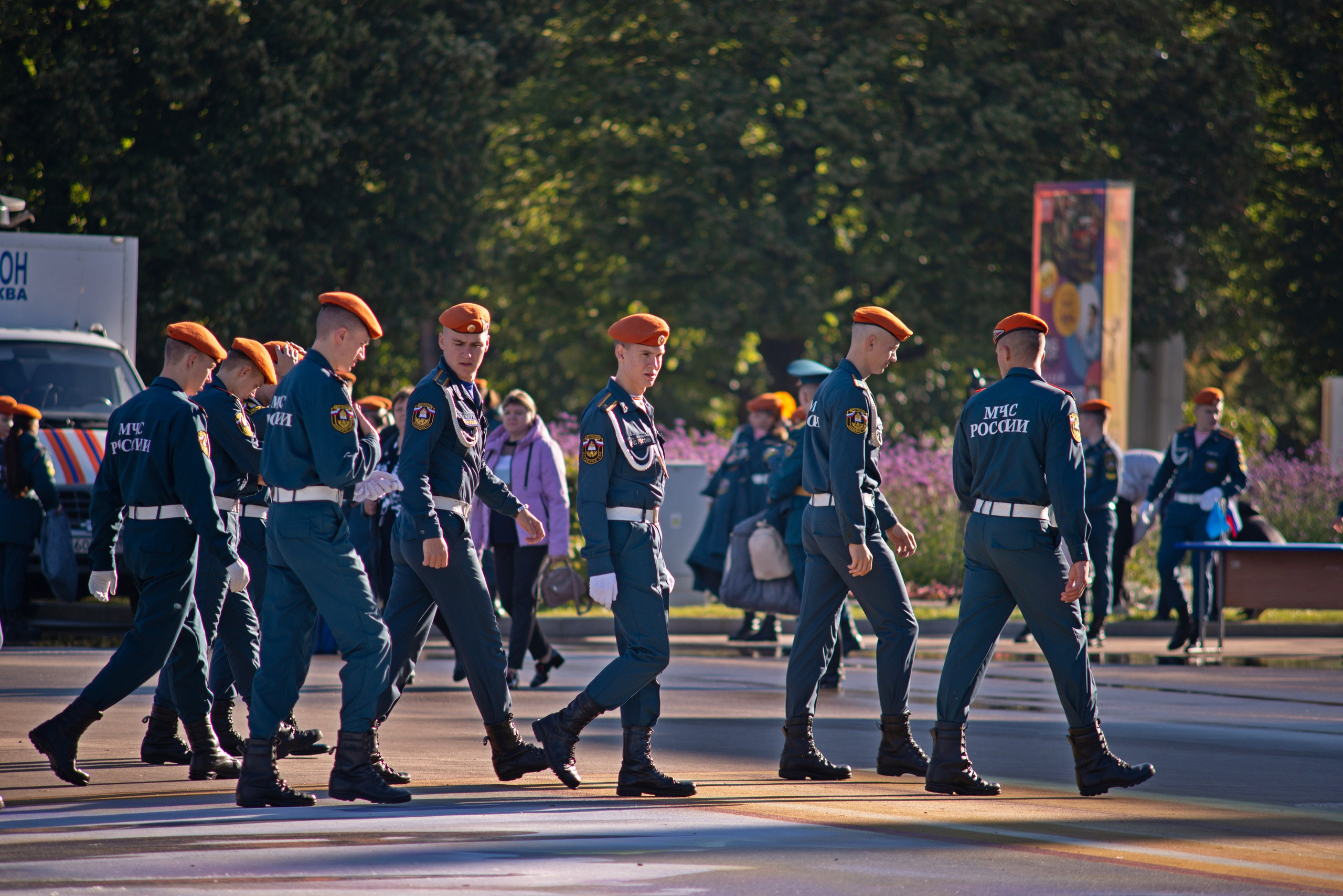 Присяга Академии МЧС на ВДНХ. Фотограф в Москве — Георгий Чернышов