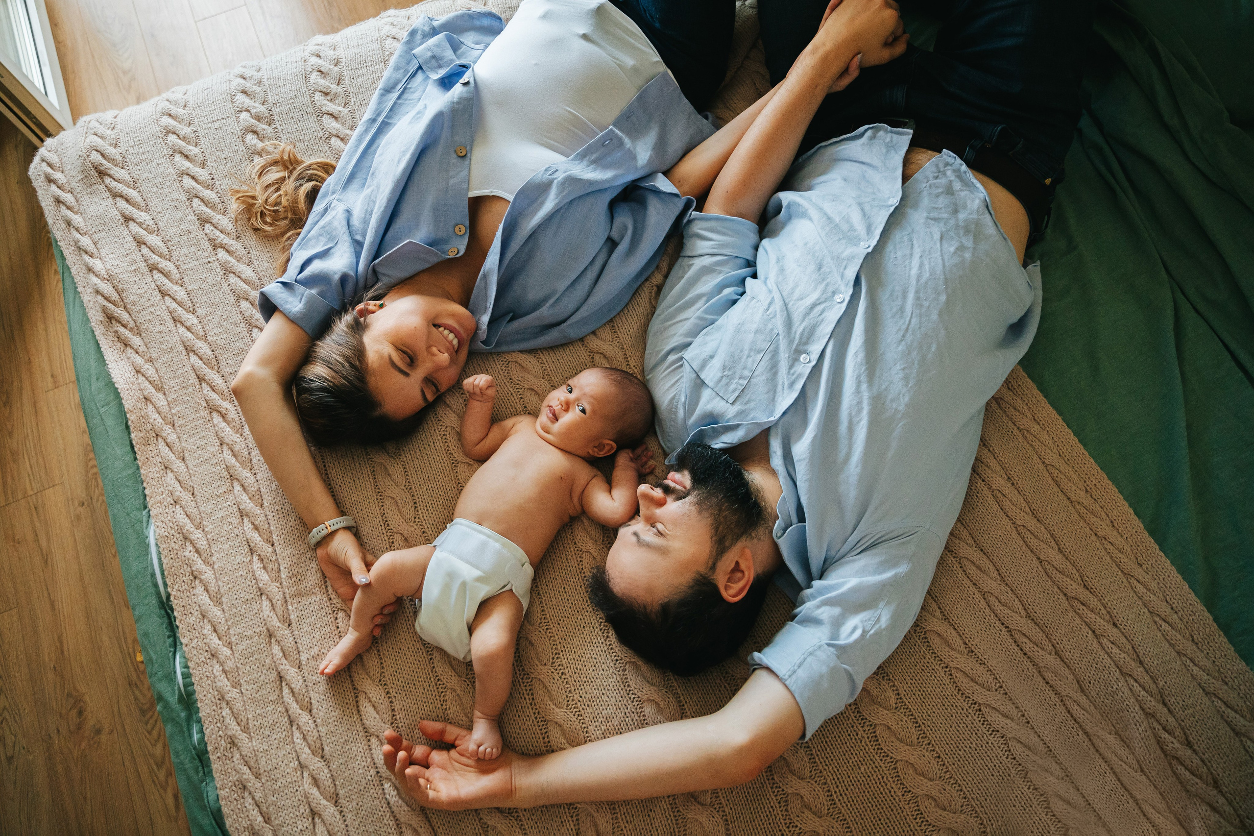 Олег, Саша и Аня. Семейный lifestyle фотограф в Санкт-Петербурге Людмила Пахомова