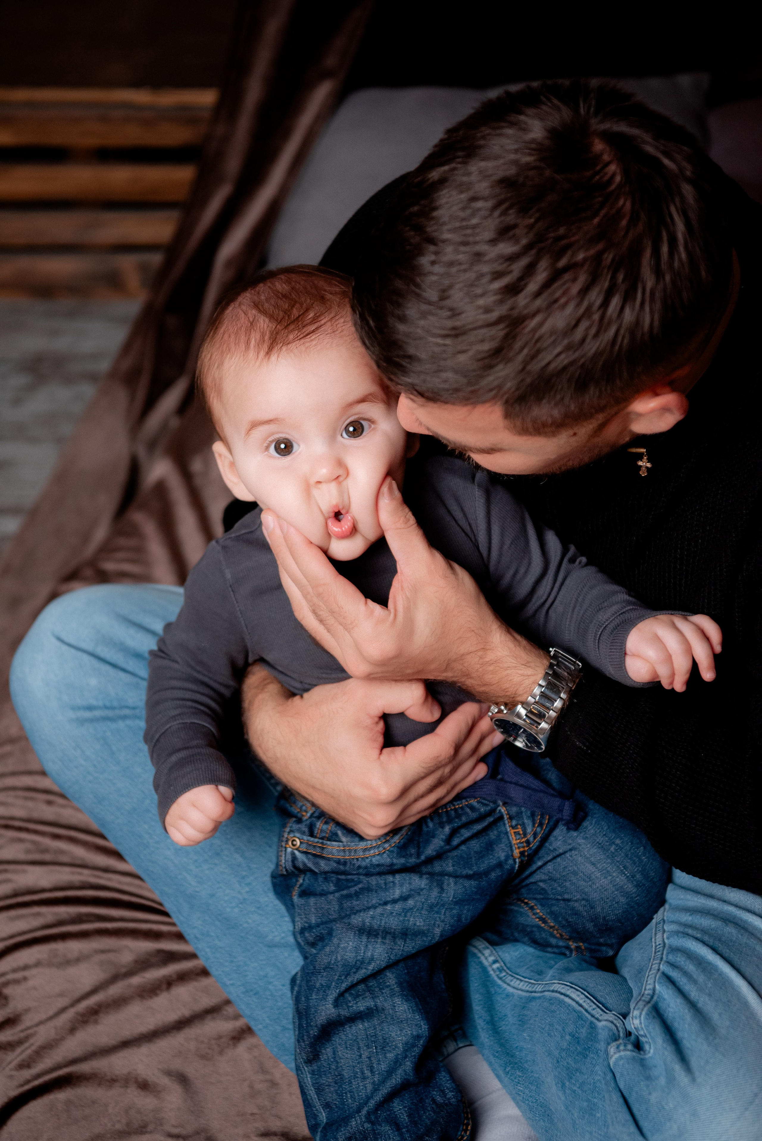 Семья Шварц в студии Атмосфера, зал Колорит. Фотограф в Волгограде и Волжском Александр Горбань