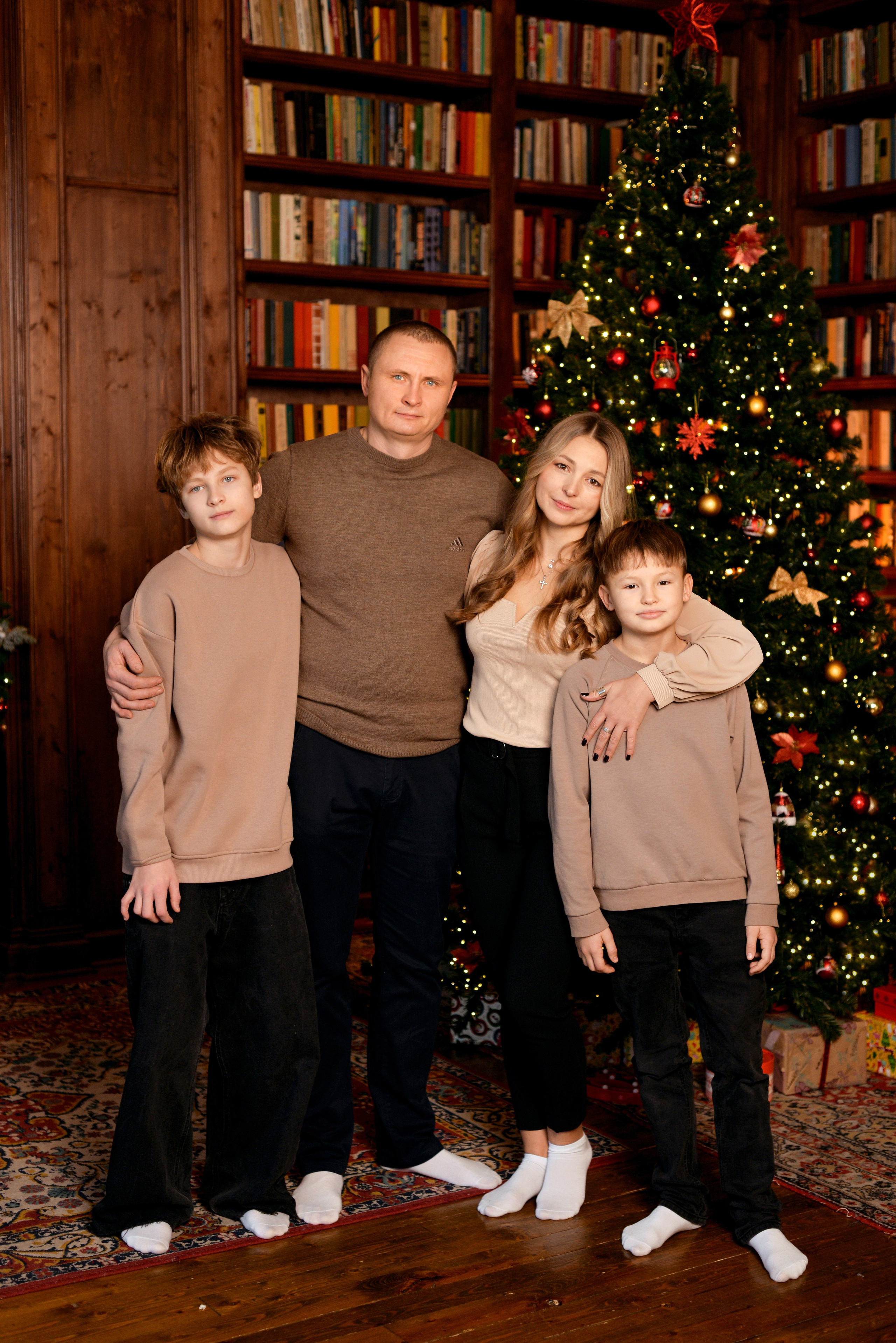 Новогодние съёмки в студиях. Семейный и свадебный фотограф Галина Абакумова, фотосессии в Белгороде