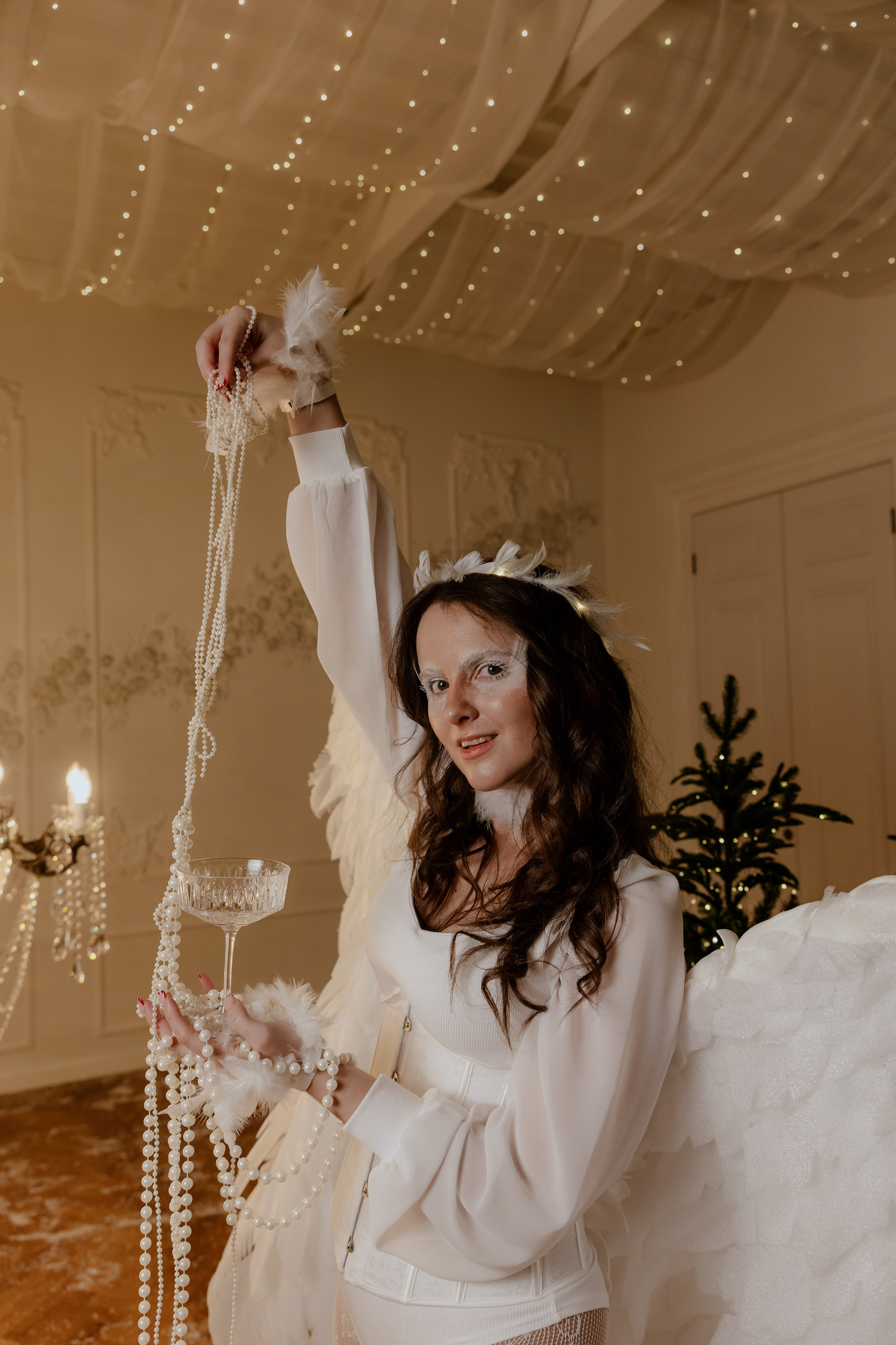 Фотосессия с крыльями ангела. Фотограф в Новосибирске Екатерина Васильева