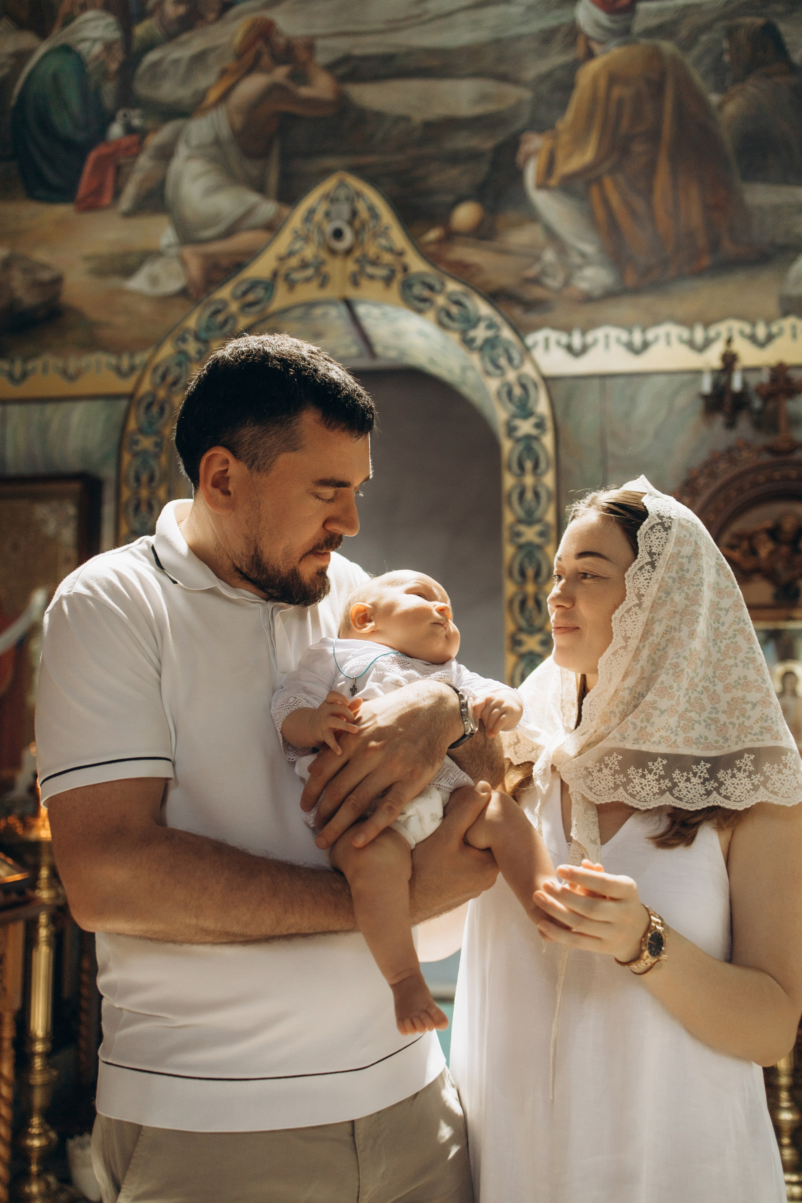Крещение Ивана. Самый теплый фотограф в Краснодаре Рябоконь Ксения