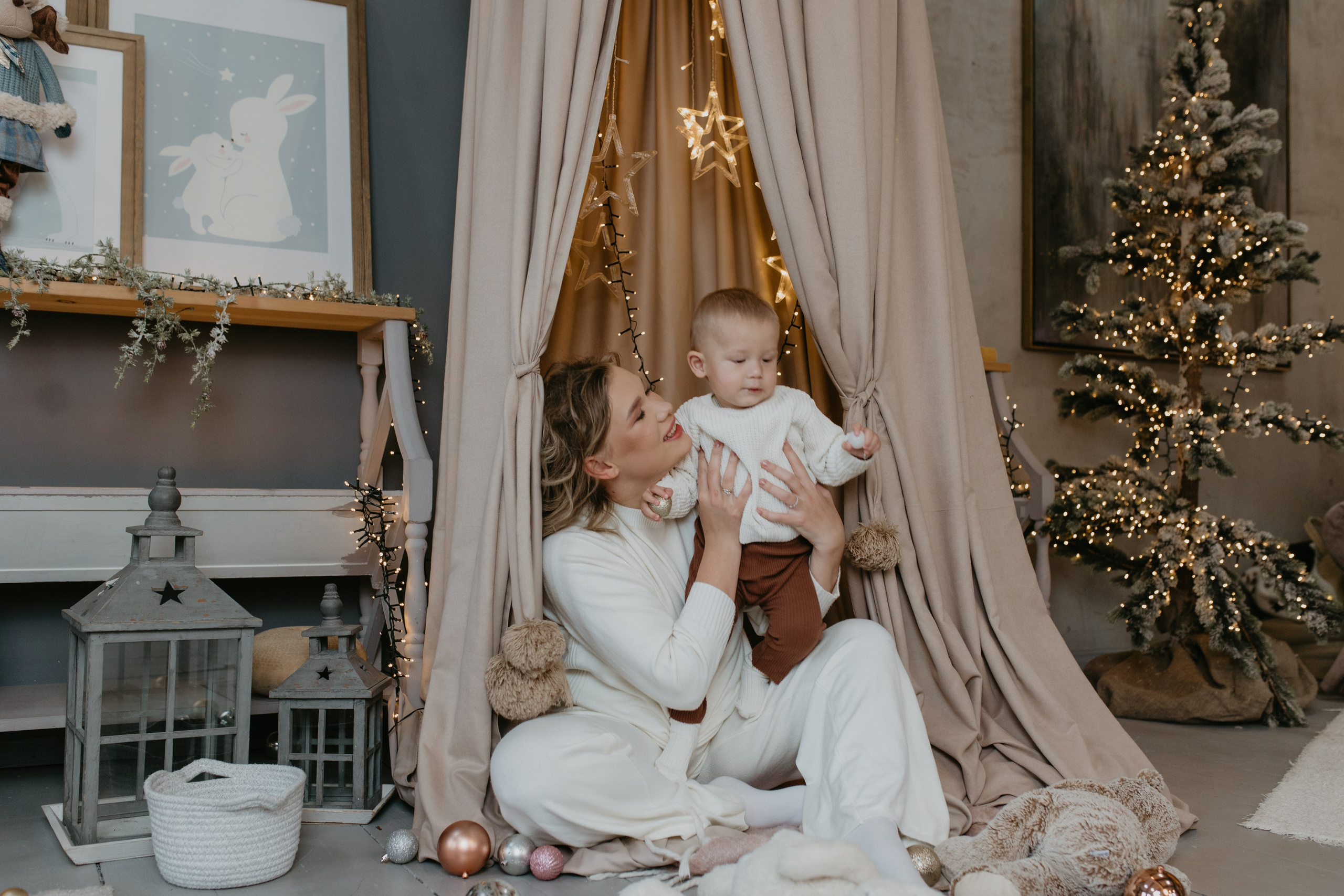 Новогодние фотосессии. Свадебный и семейный фотограф в Алматы Laura Dosmann