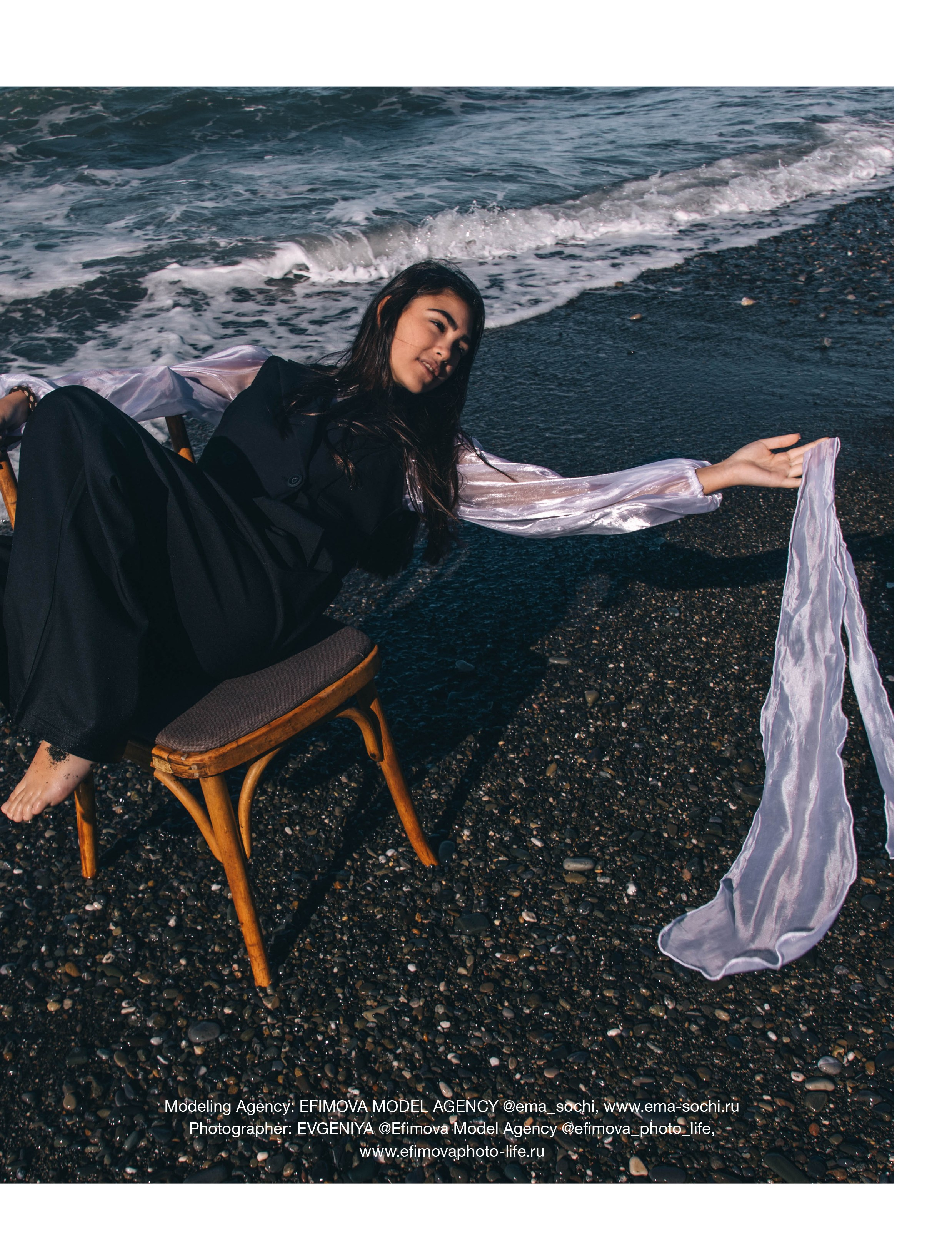 «YES Fashion magazine». Efimova Model Agency