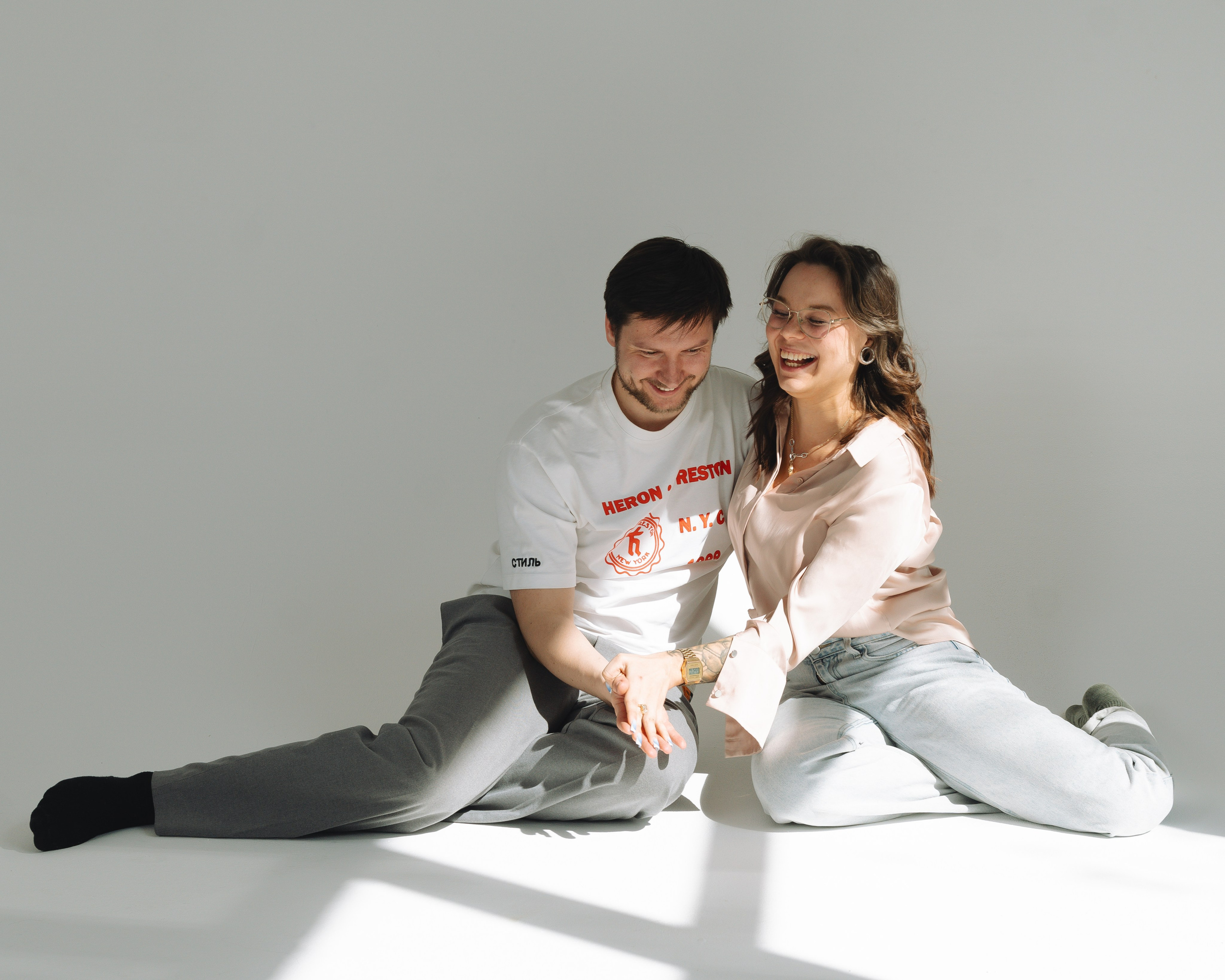 Оказалось трое. Фотограф в Москве Шалышко Ангелина