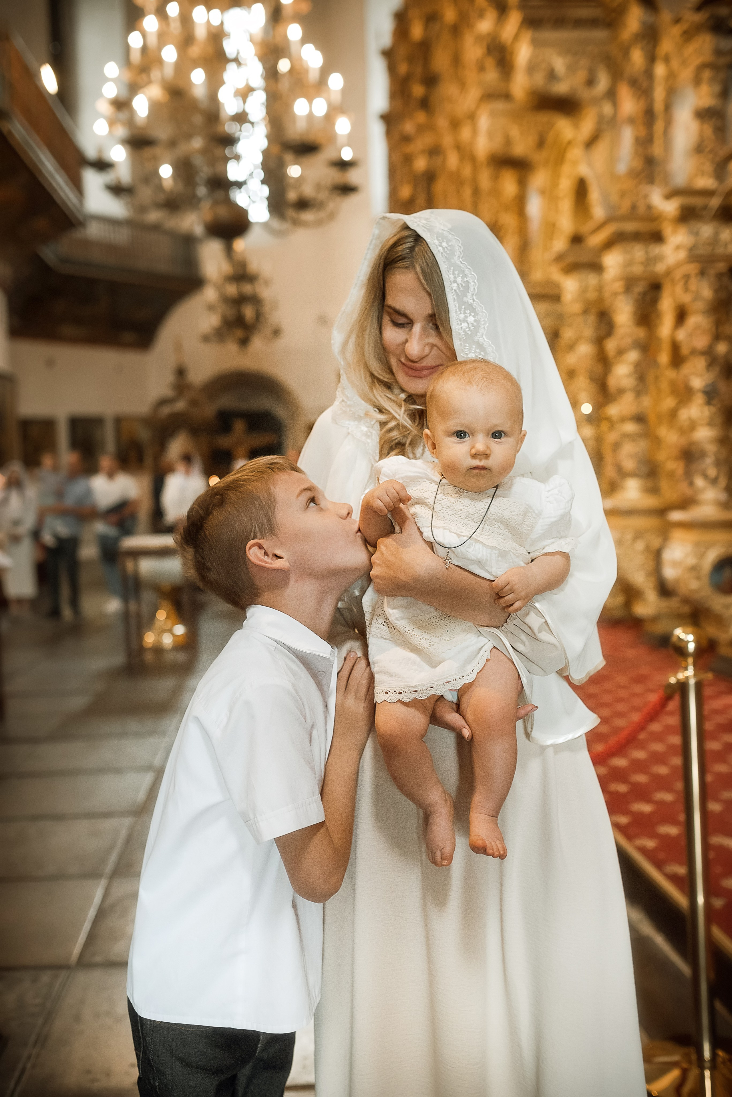 Крещение Софии в Воскресенском соборе. Семейный фотограф в Ростове-на-Дону Татьяна Литвинова