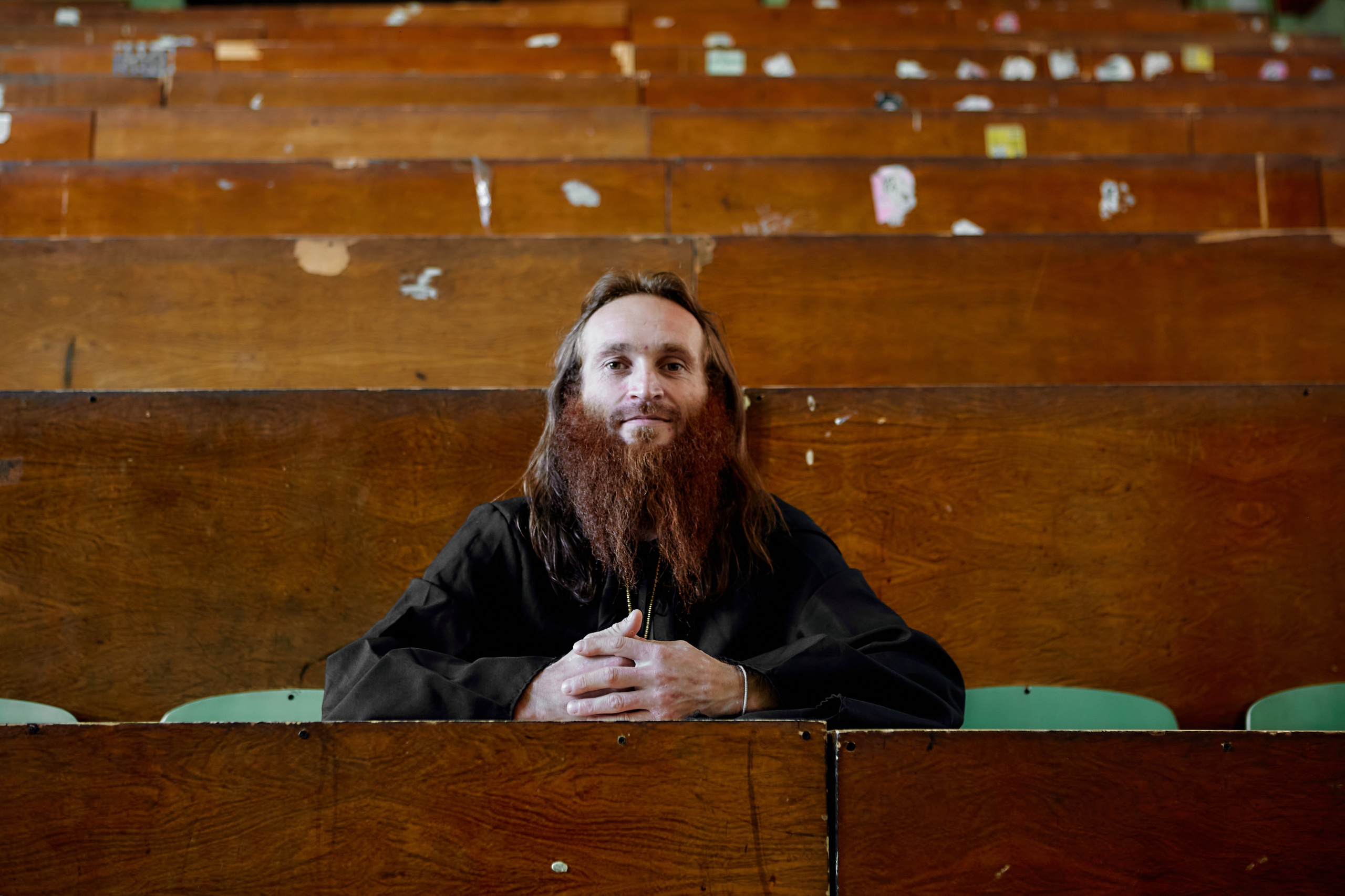 Backstage. Visual artist Konstantin KoT