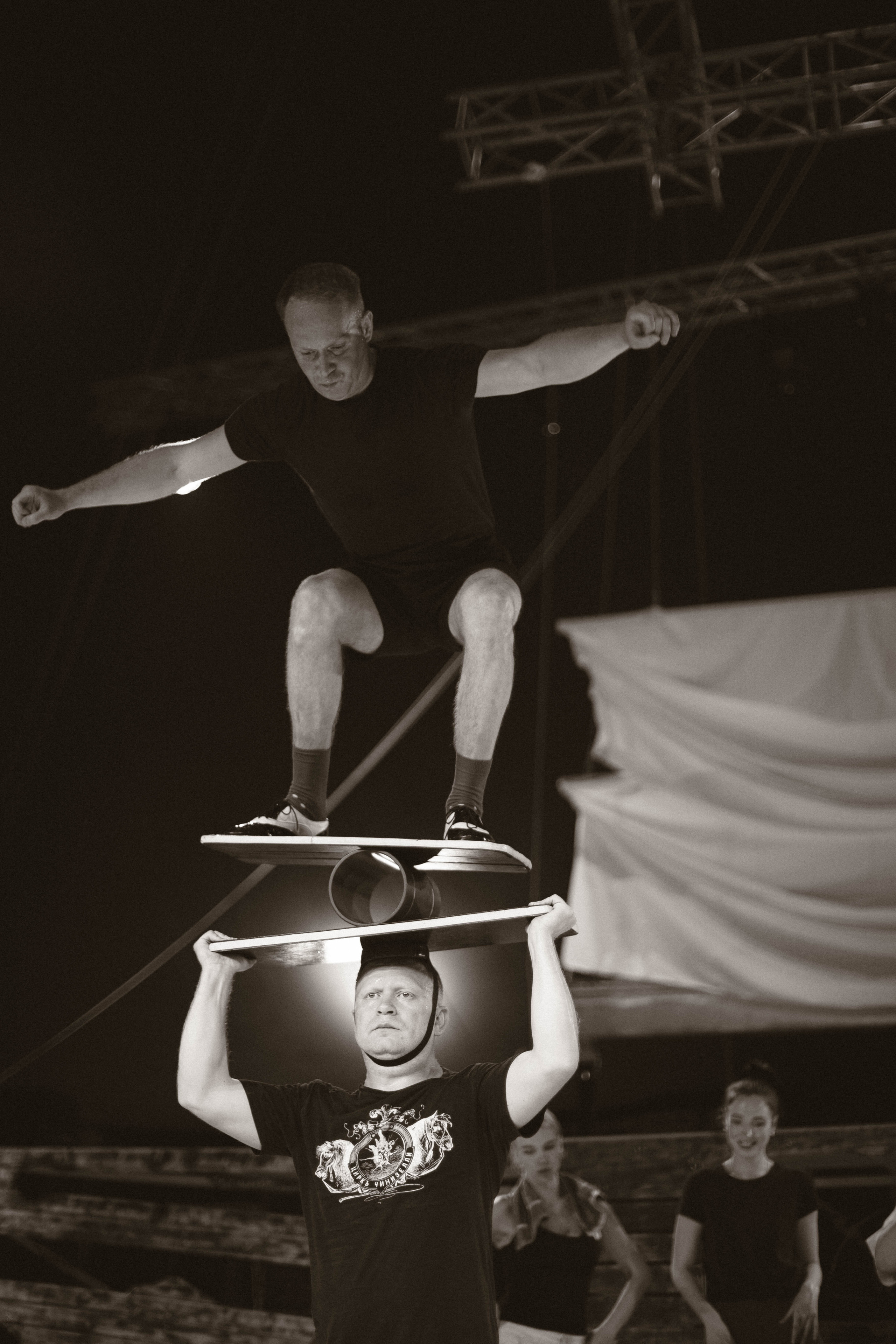 Подготовка шоу Сочи парк. Фотограф Кристина