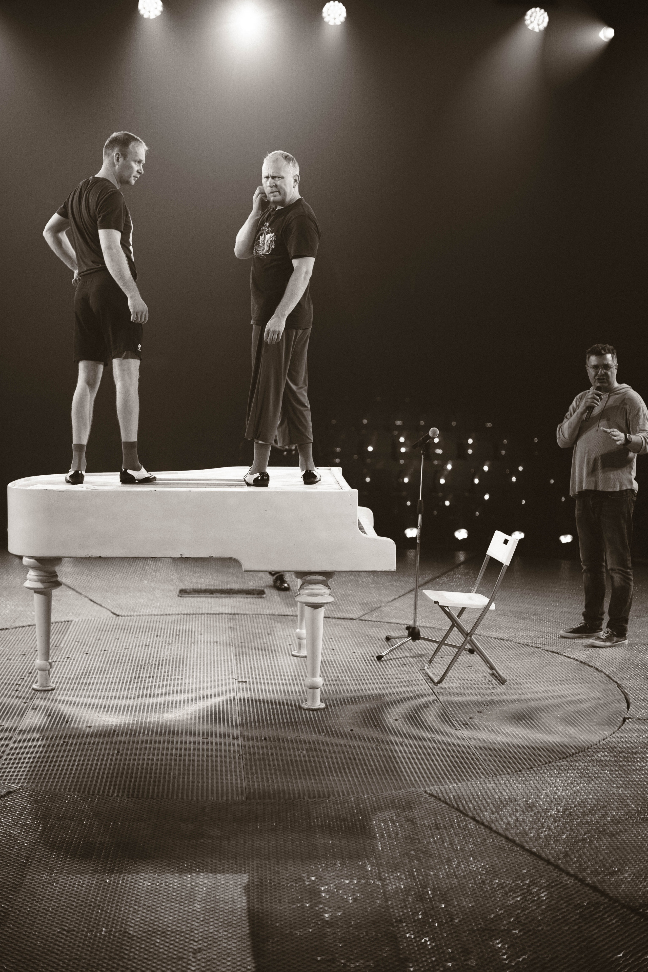 Подготовка шоу Сочи парк. Фотограф Кристина