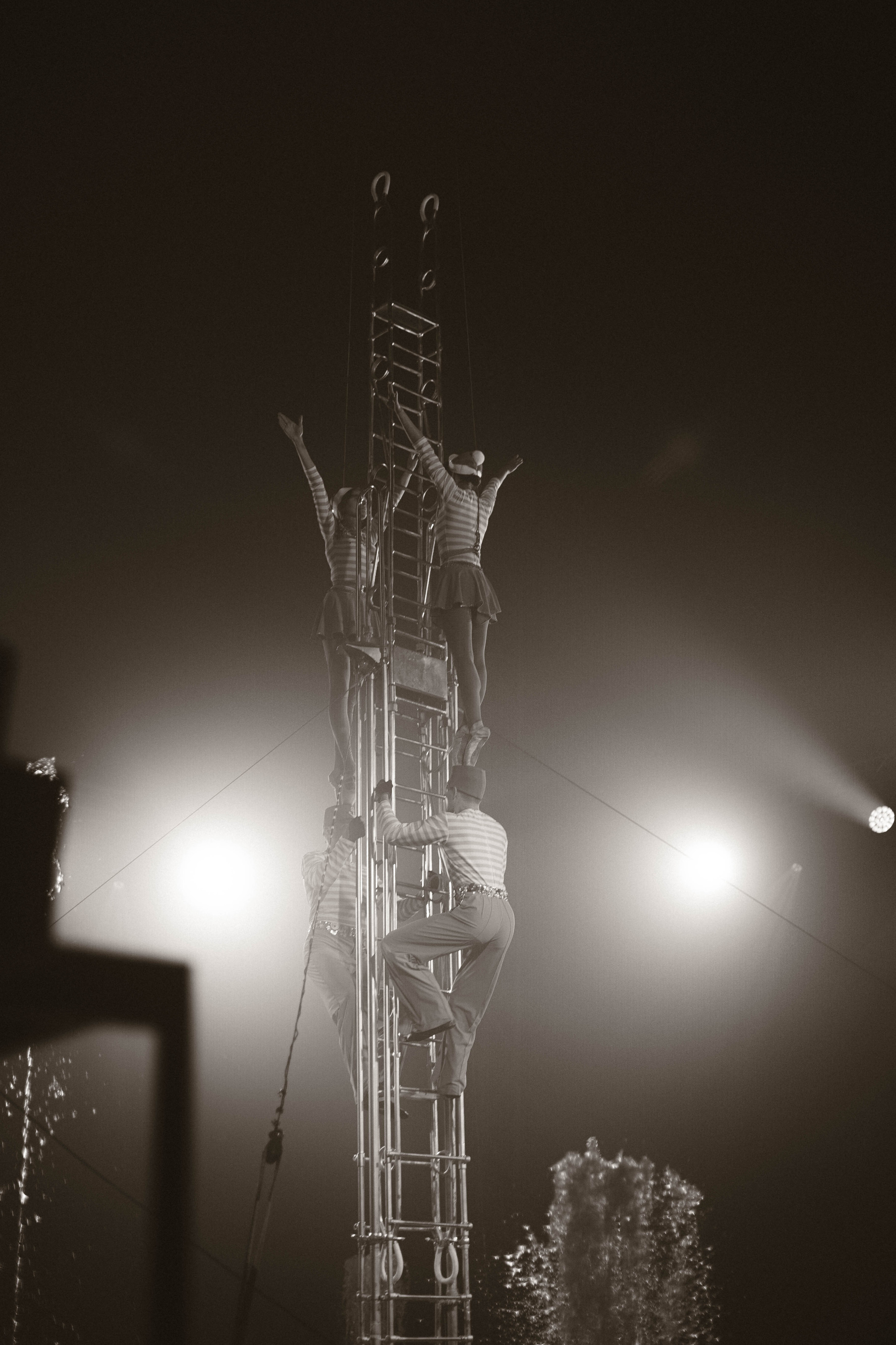 Подготовка шоу Сочи парк. Фотограф Кристина