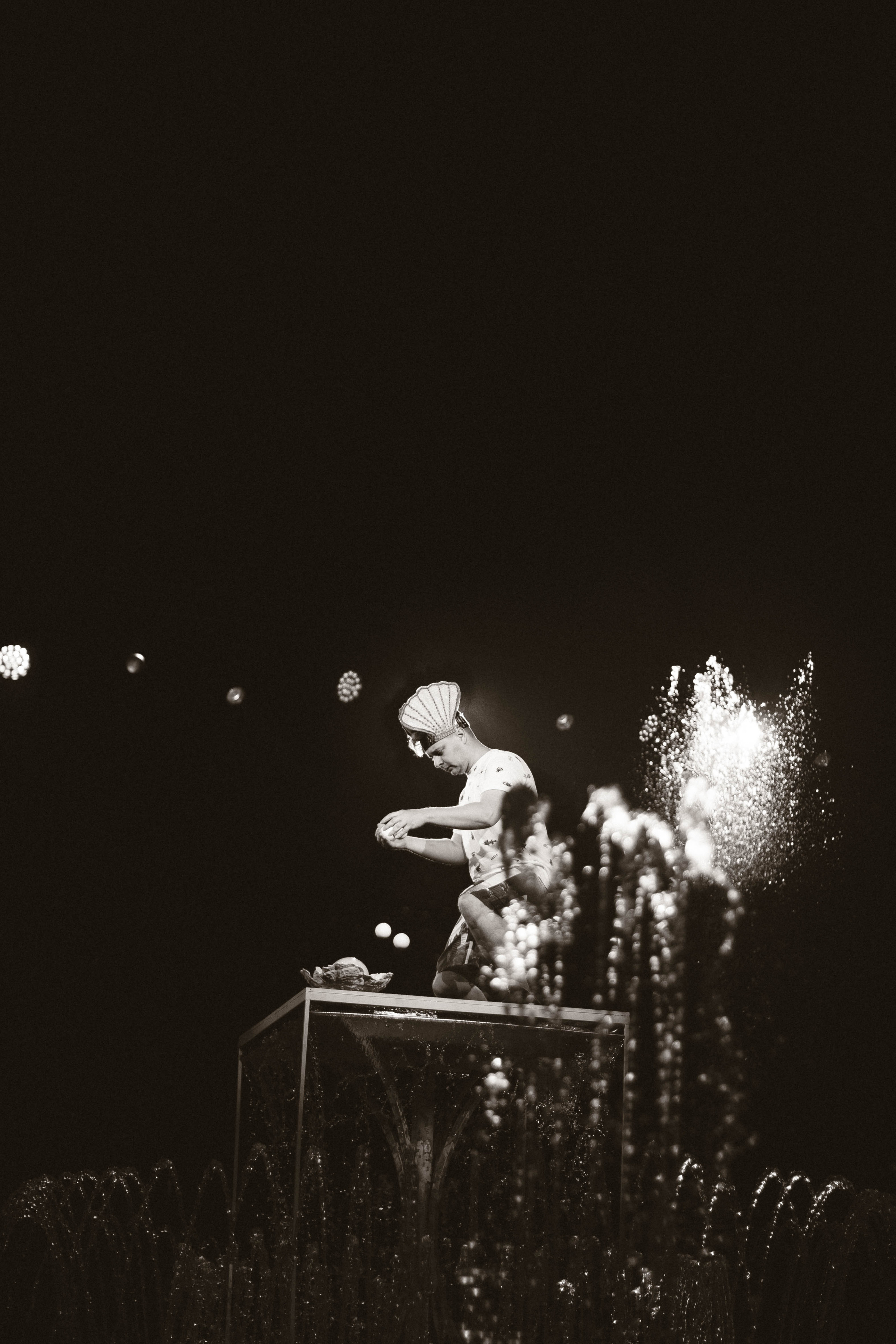 Подготовка шоу Сочи парк. Фотограф Кристина