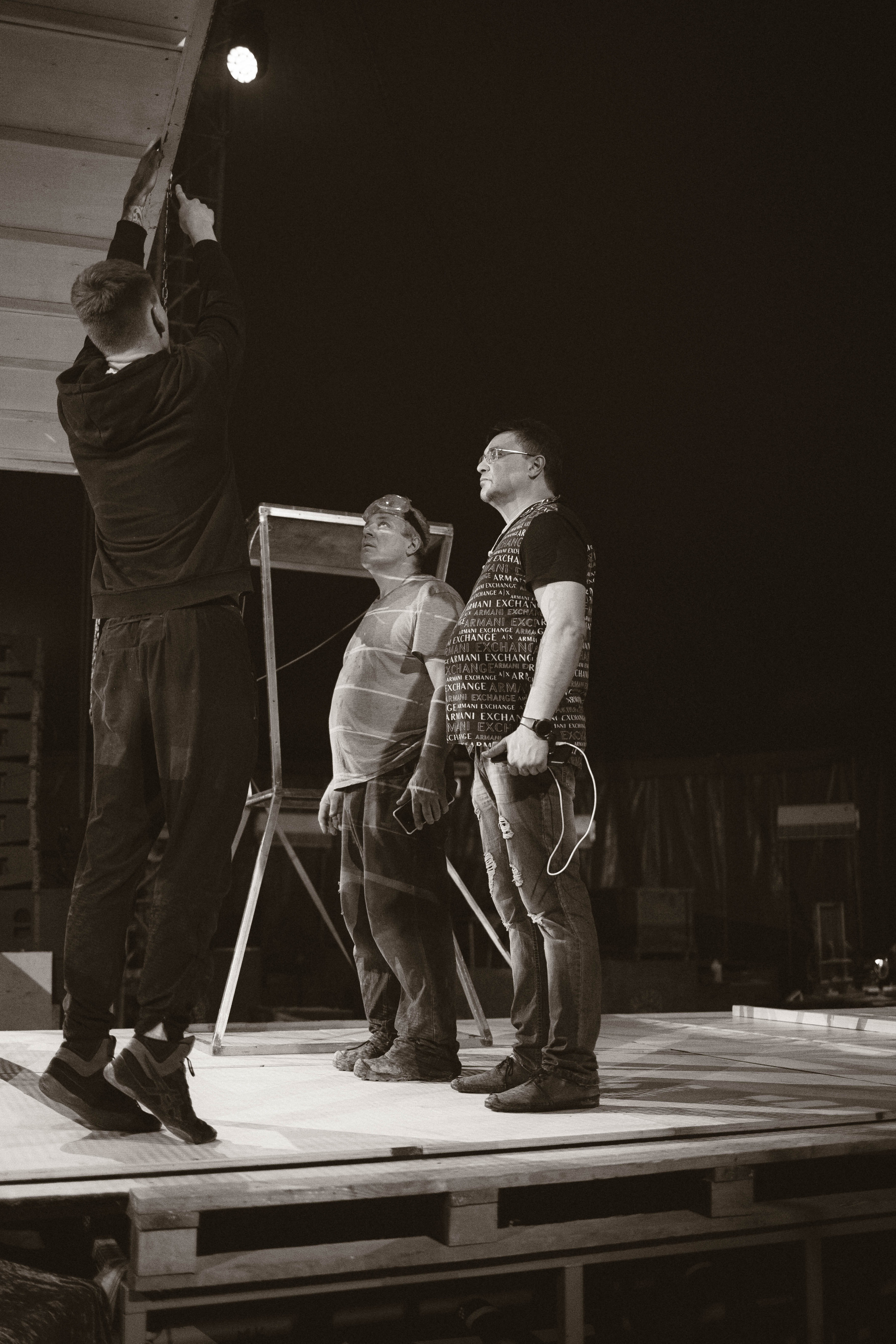 Подготовка шоу Сочи парк. Фотограф Кристина