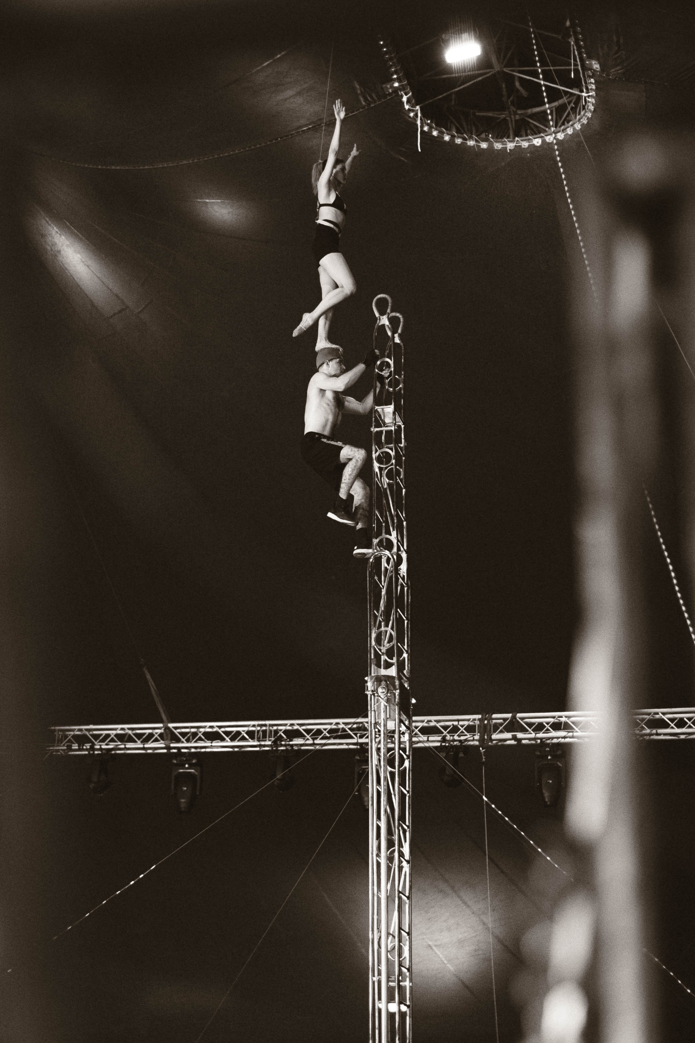 Подготовка шоу Сочи парк. Фотограф Кристина