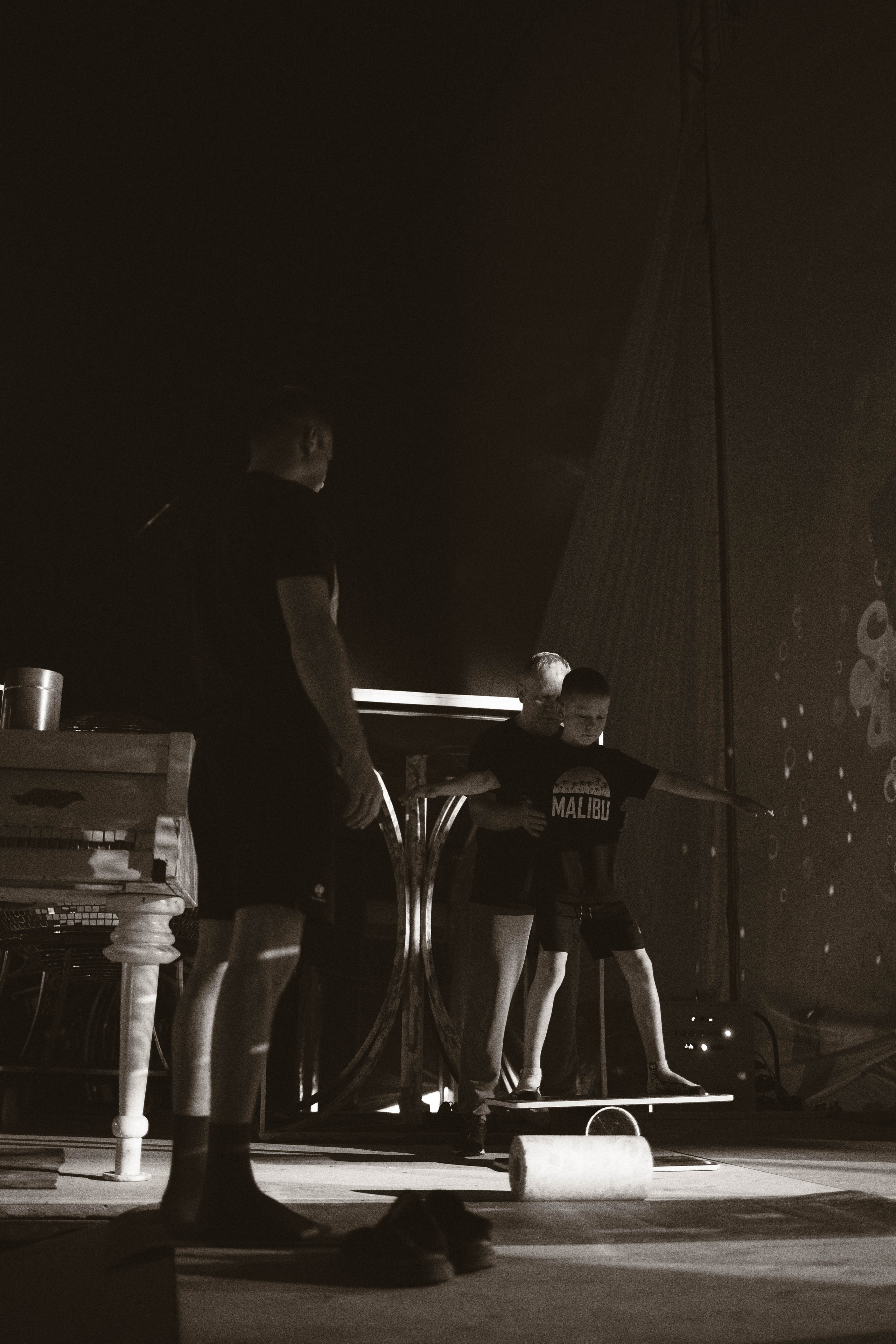 Подготовка шоу Сочи парк. Фотограф Кристина