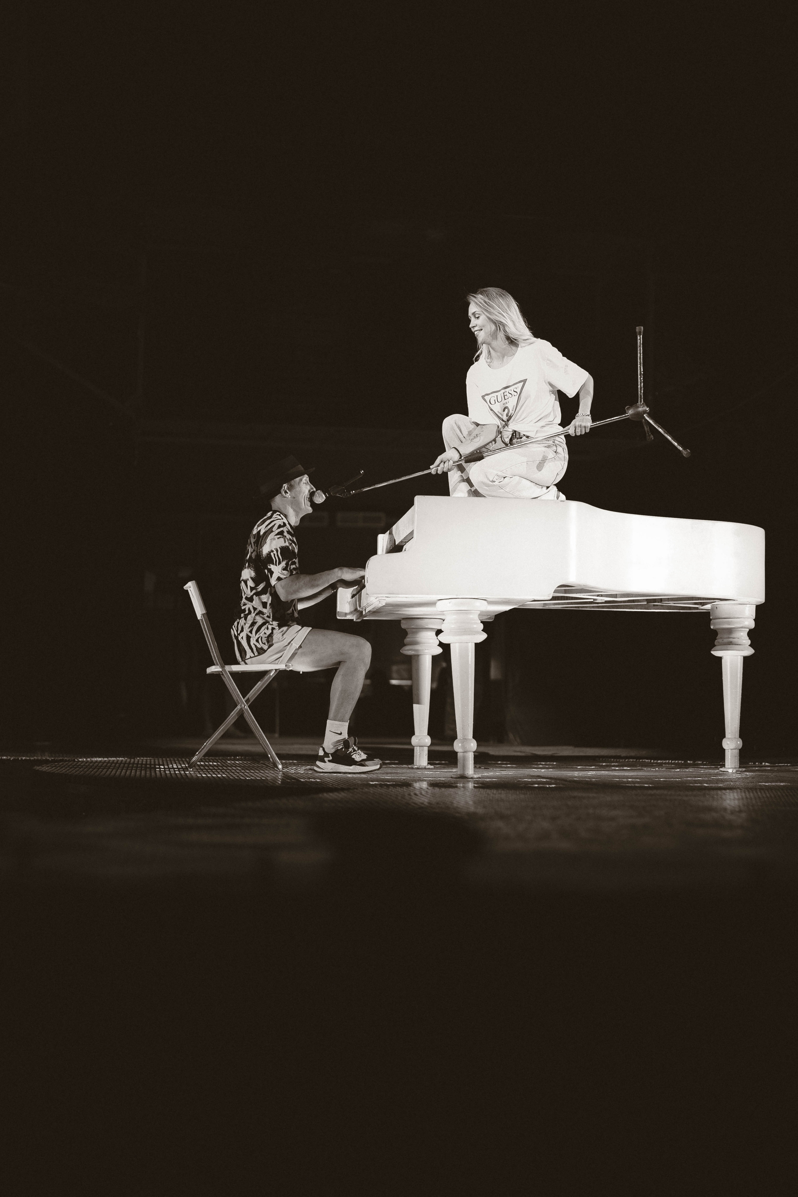 Подготовка шоу Сочи парк. Фотограф Кристина