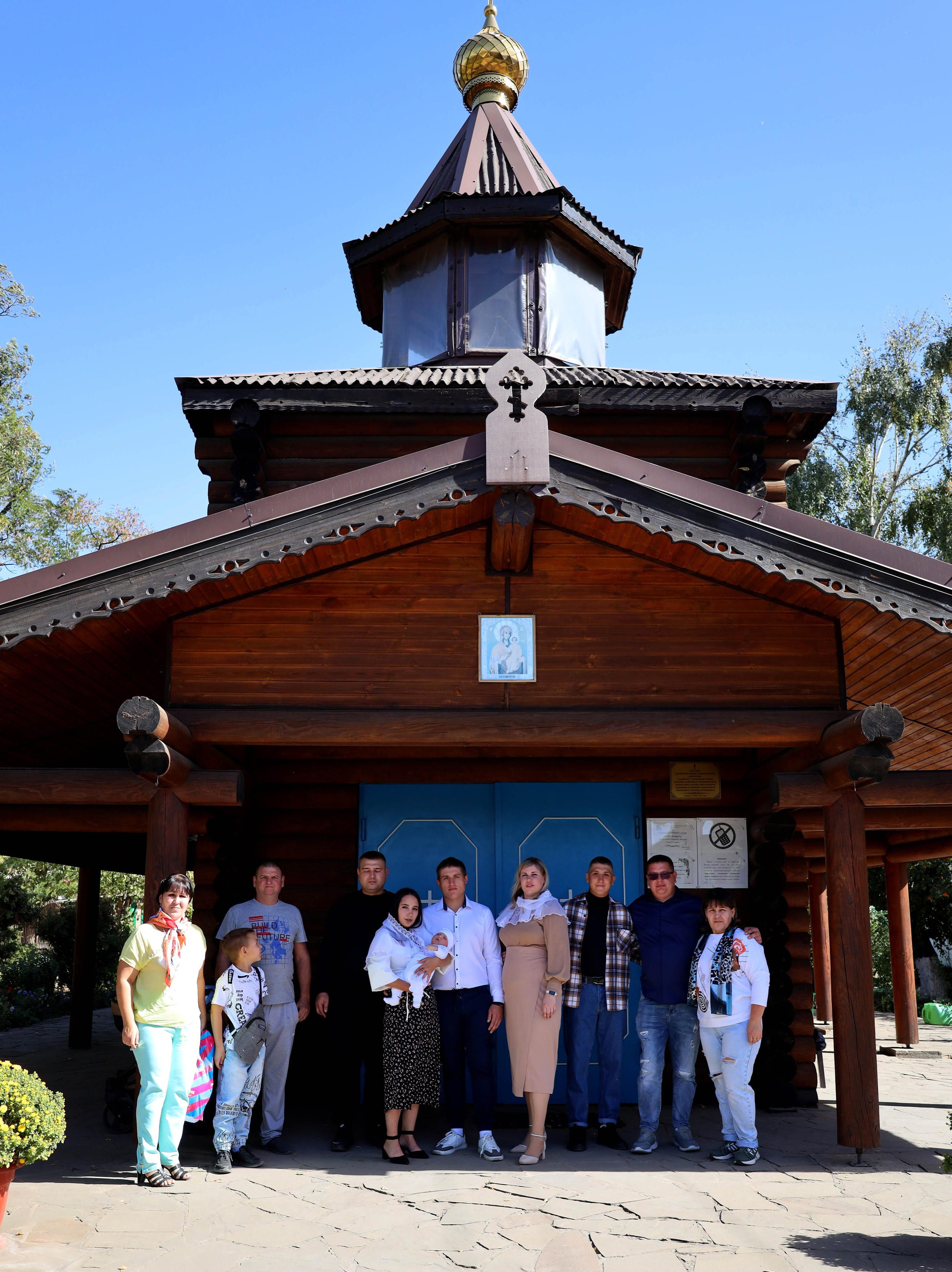 Таинство крещения Глеба г. Шахты. Свадебный фотограф ростовская область