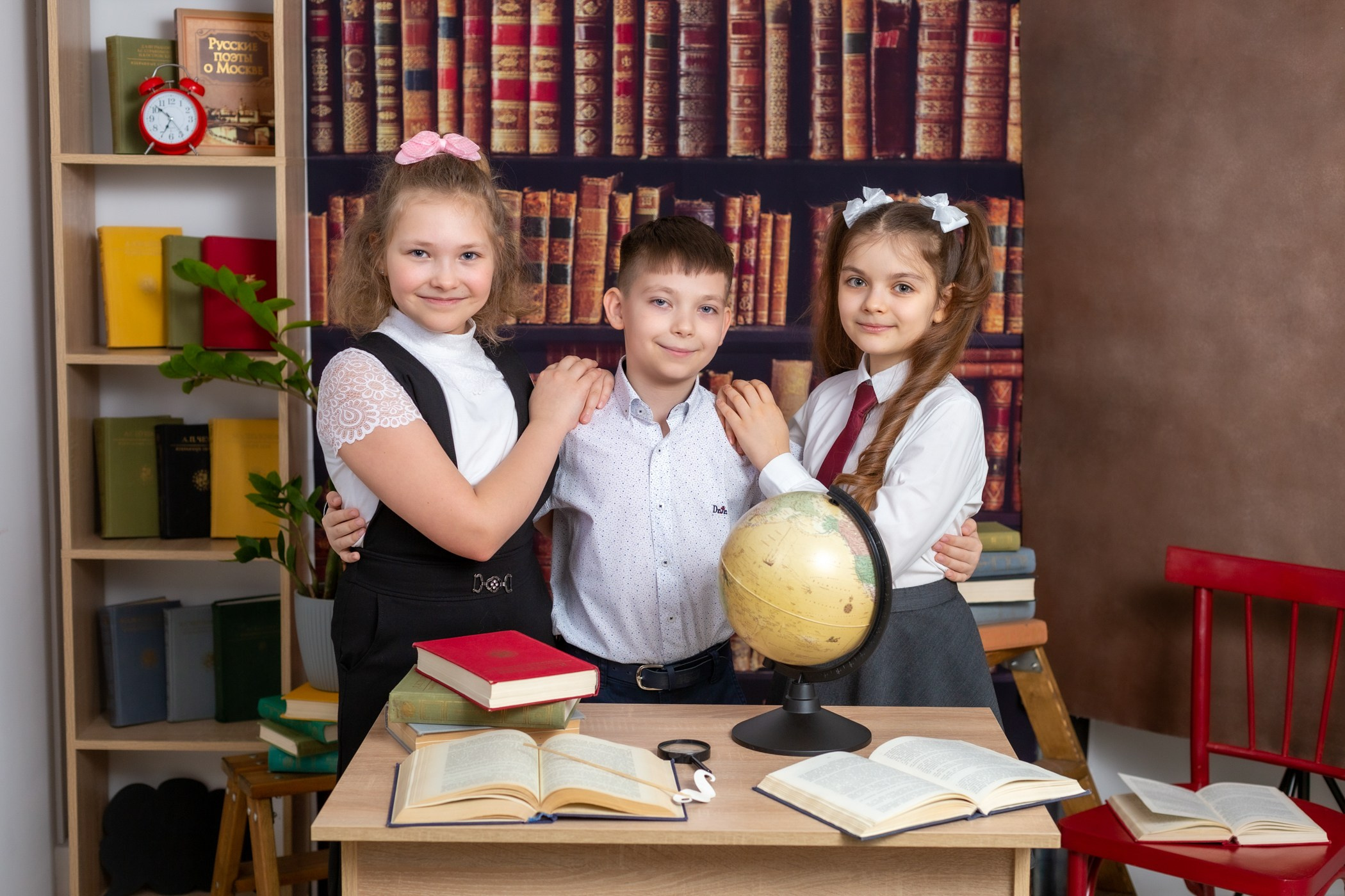 Съёмки в студии. Школьный фотограф в Зеленограде и Москве Оксана Гусева