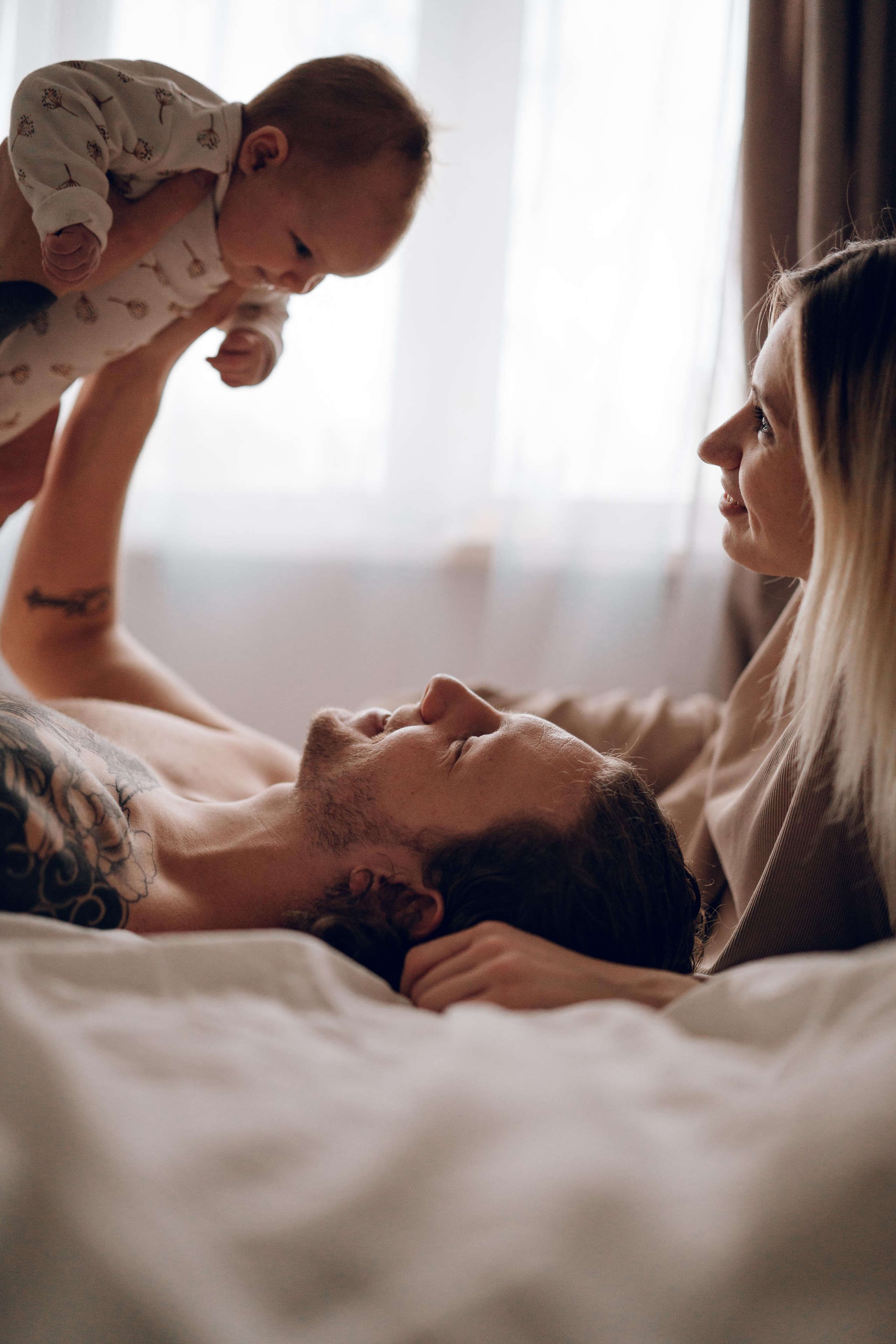 Юля, Леша, Есения. Семейный фотограф в Москве Лилия Лебедева