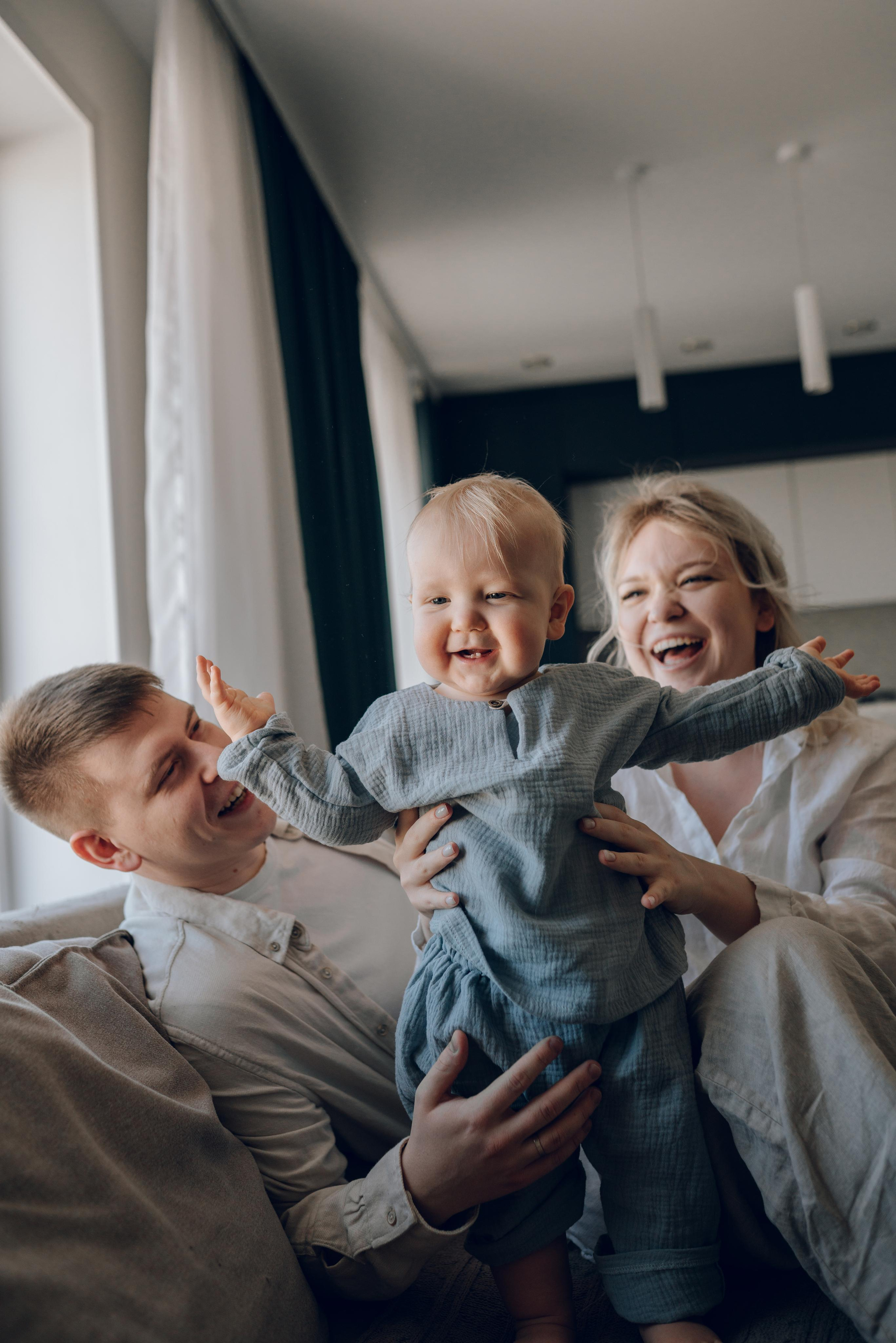 Даша, Дима и Филипп. Семейный фотограф в Москве Лилия Лебедева