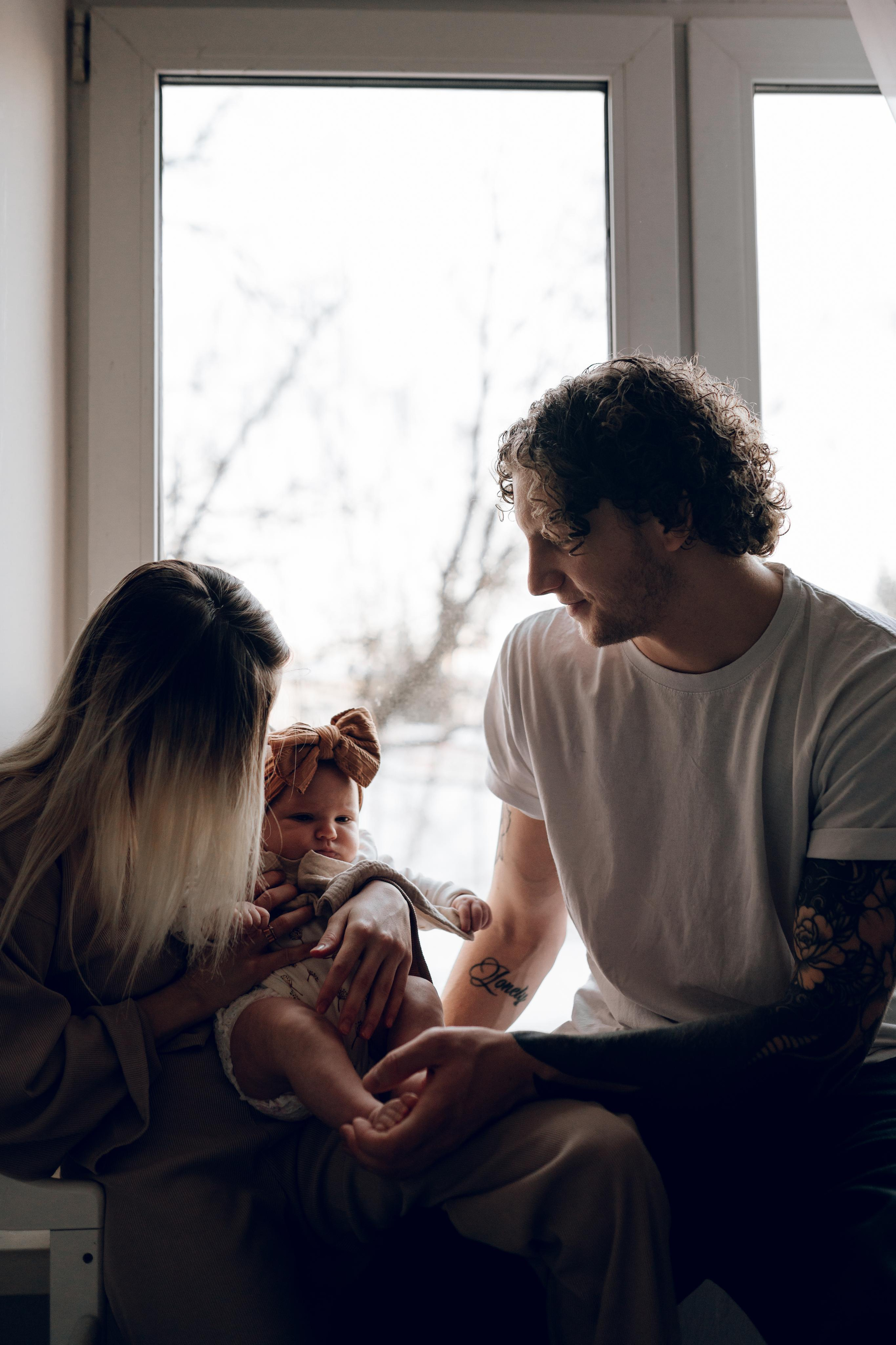 Юля, Леша, Есения. Семейный фотограф в Москве Лилия Лебедева