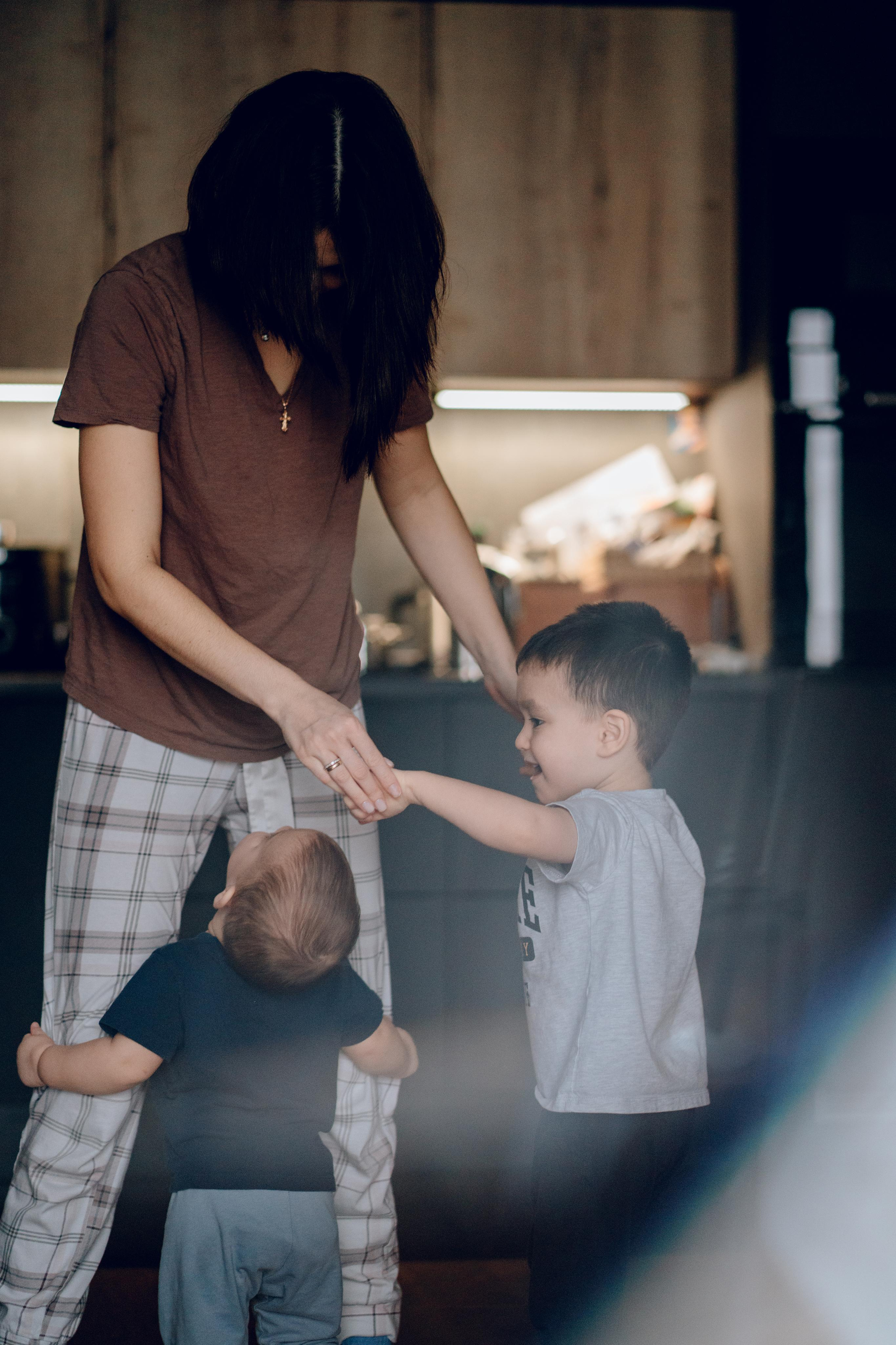 Ксюша, Саша, Артемий и Дима. Семейный фотограф в Москве Лилия Лебедева