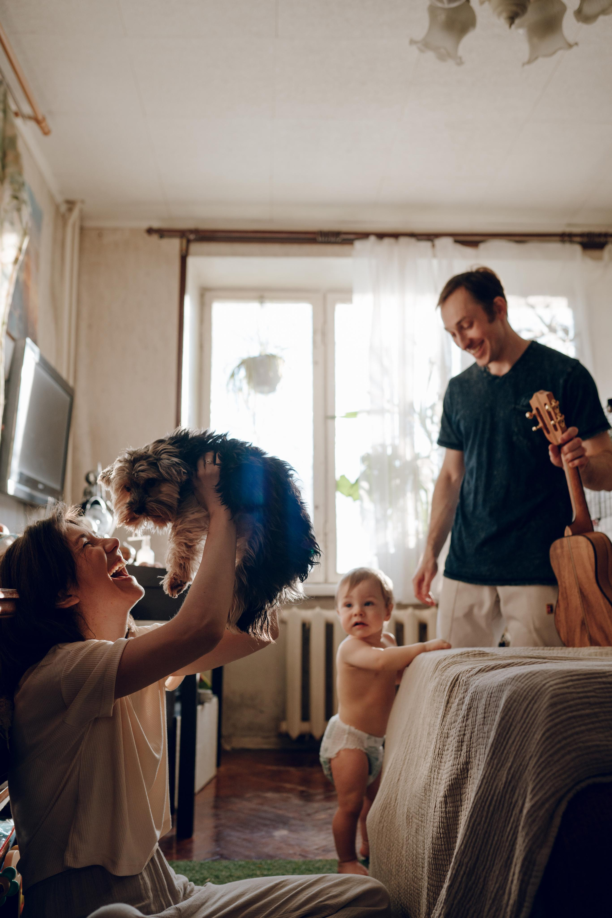 Юля, Женя и Мартин. Семейный фотограф в Москве Лилия Лебедева