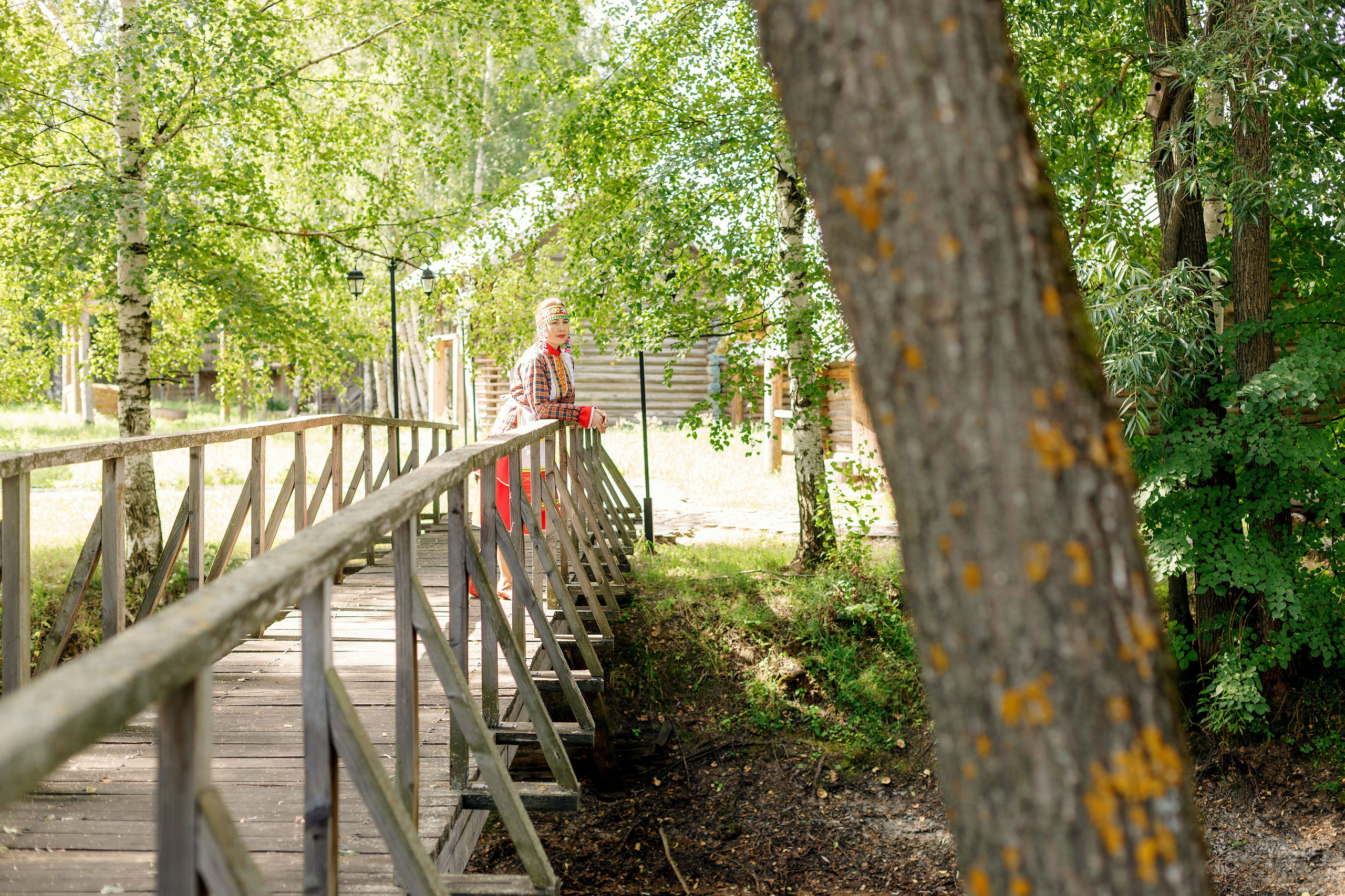 Фотосессия с Екатериной Анисимовой в Ибресинском этнографическом музее. Портретный и репортажный фотограф в Чебоксарах Андриян Чаркин