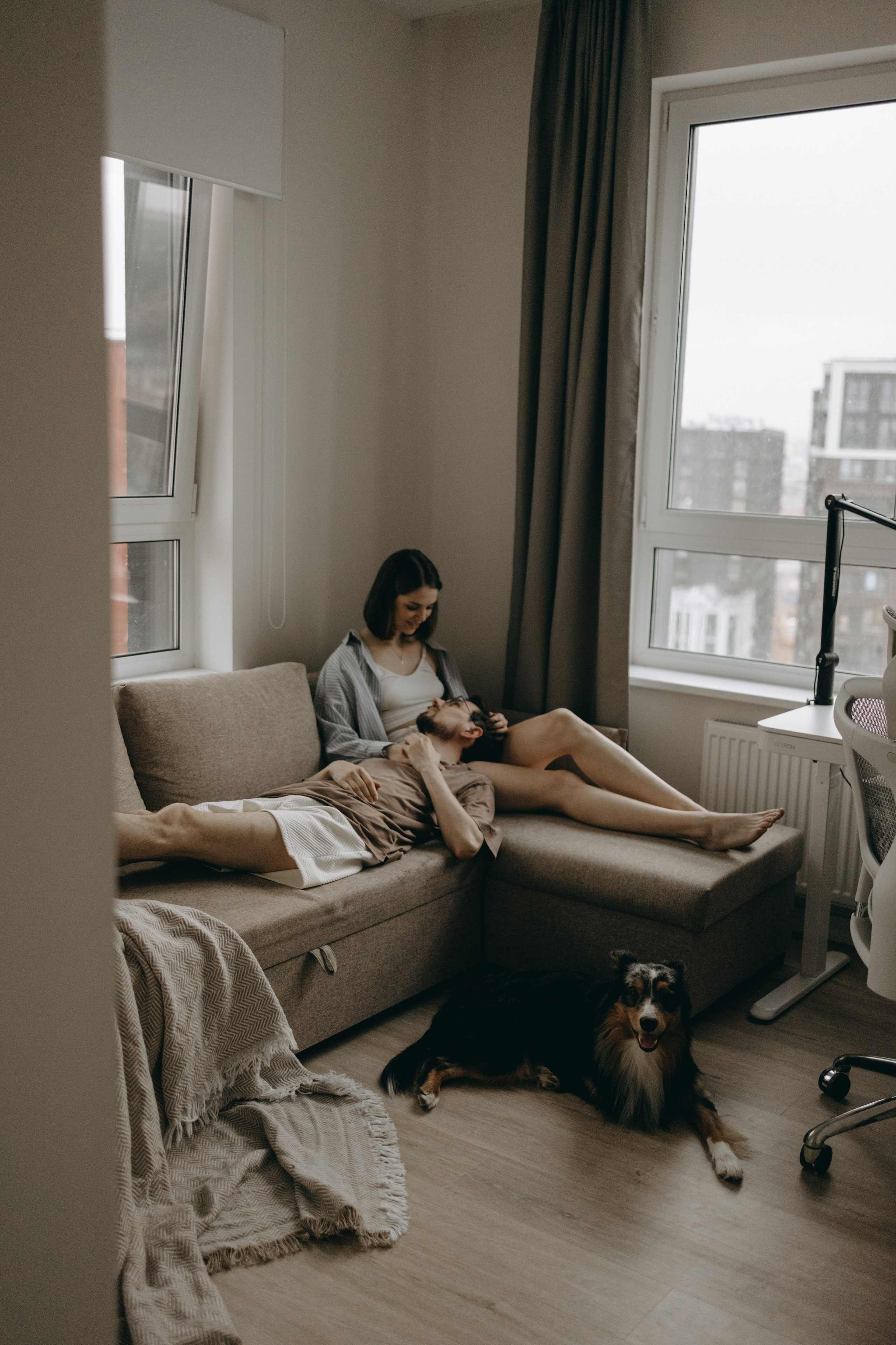 Настя, Никита и их Гром и Мяу. Фотограф — Анималист | Санкт-Петербург