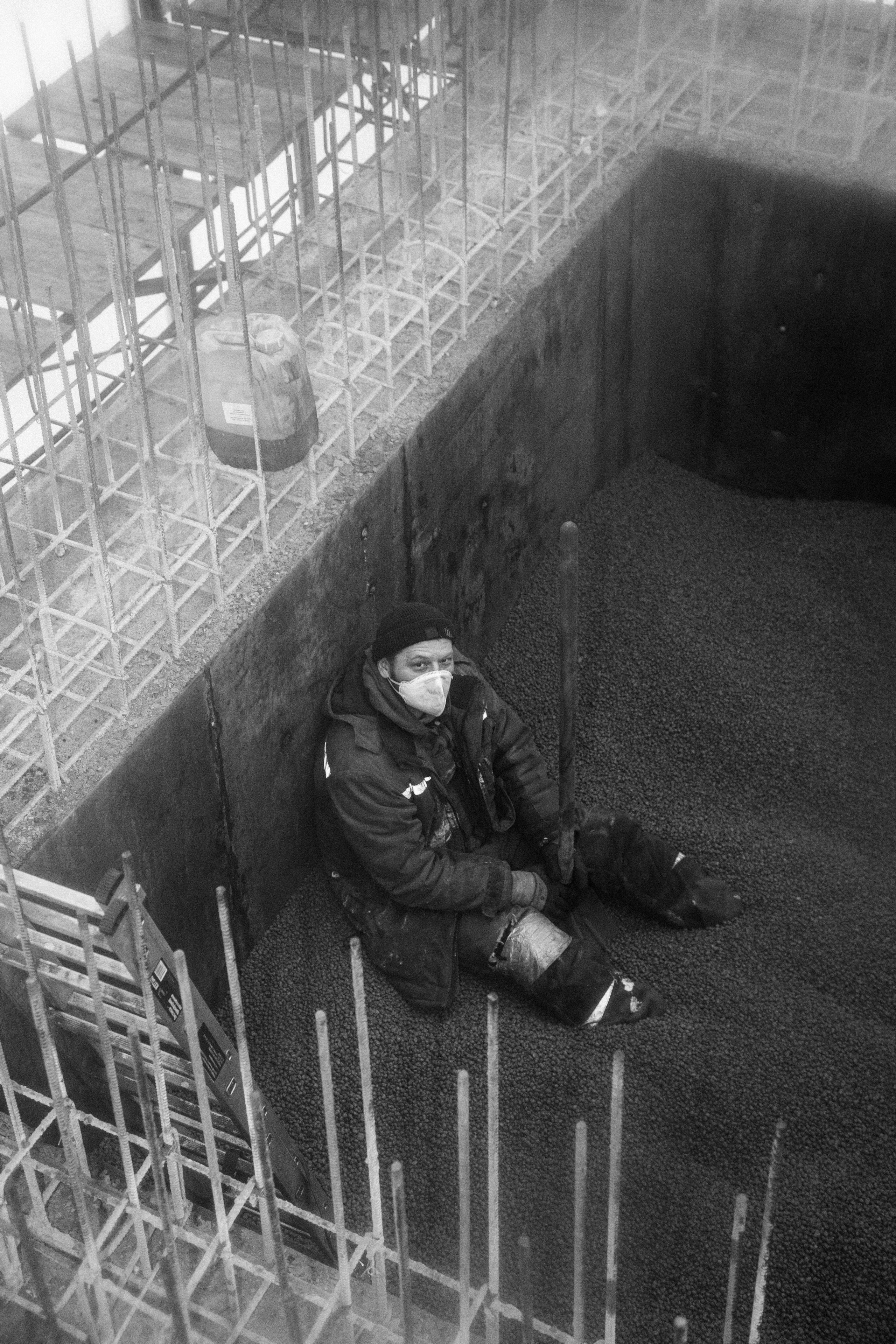 Строительство Ступы в Яхроме. Фотография, как она есть