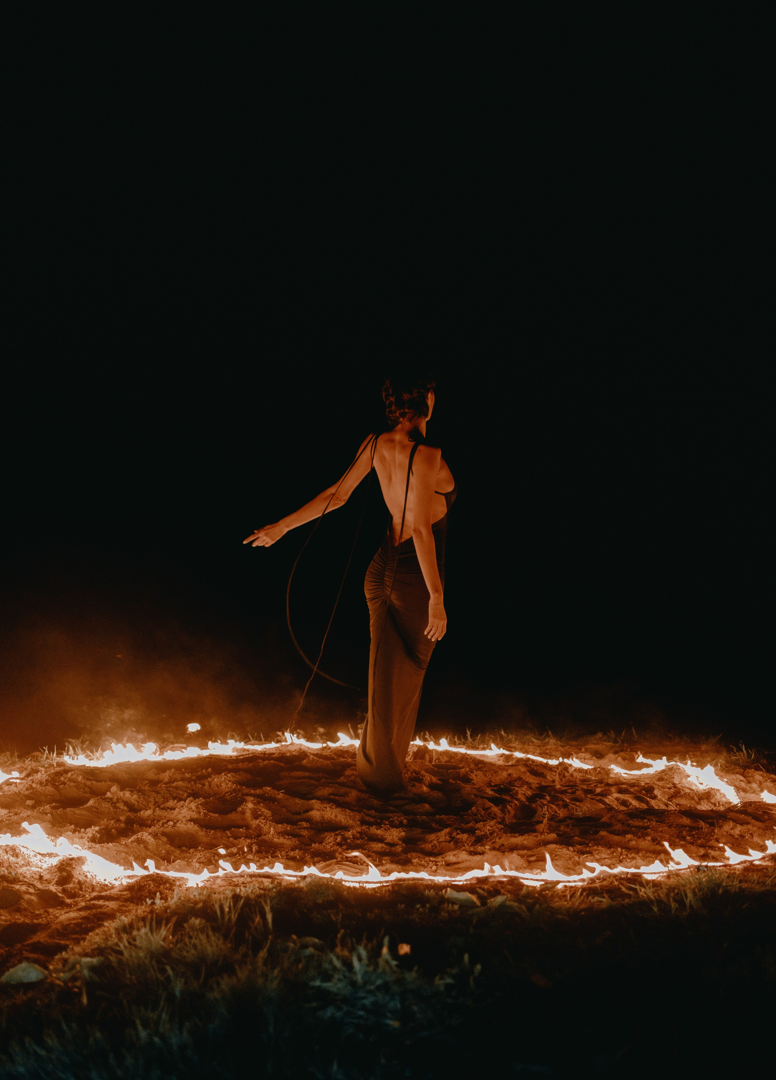 Fire lady. Фотограф Екатерина Крючкова