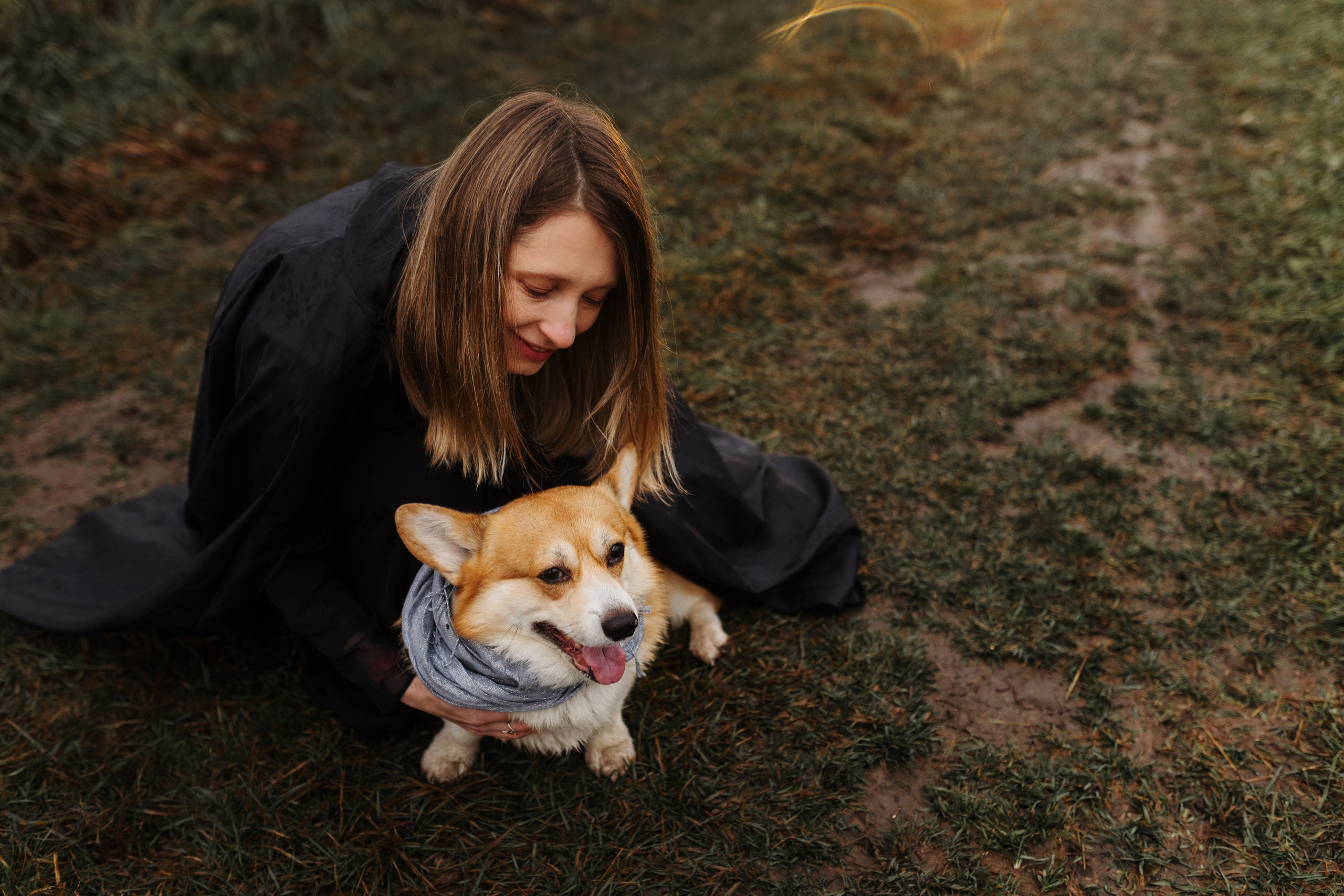 Dog camp / Аня и Бенджи. Фотограф Кузина Вера