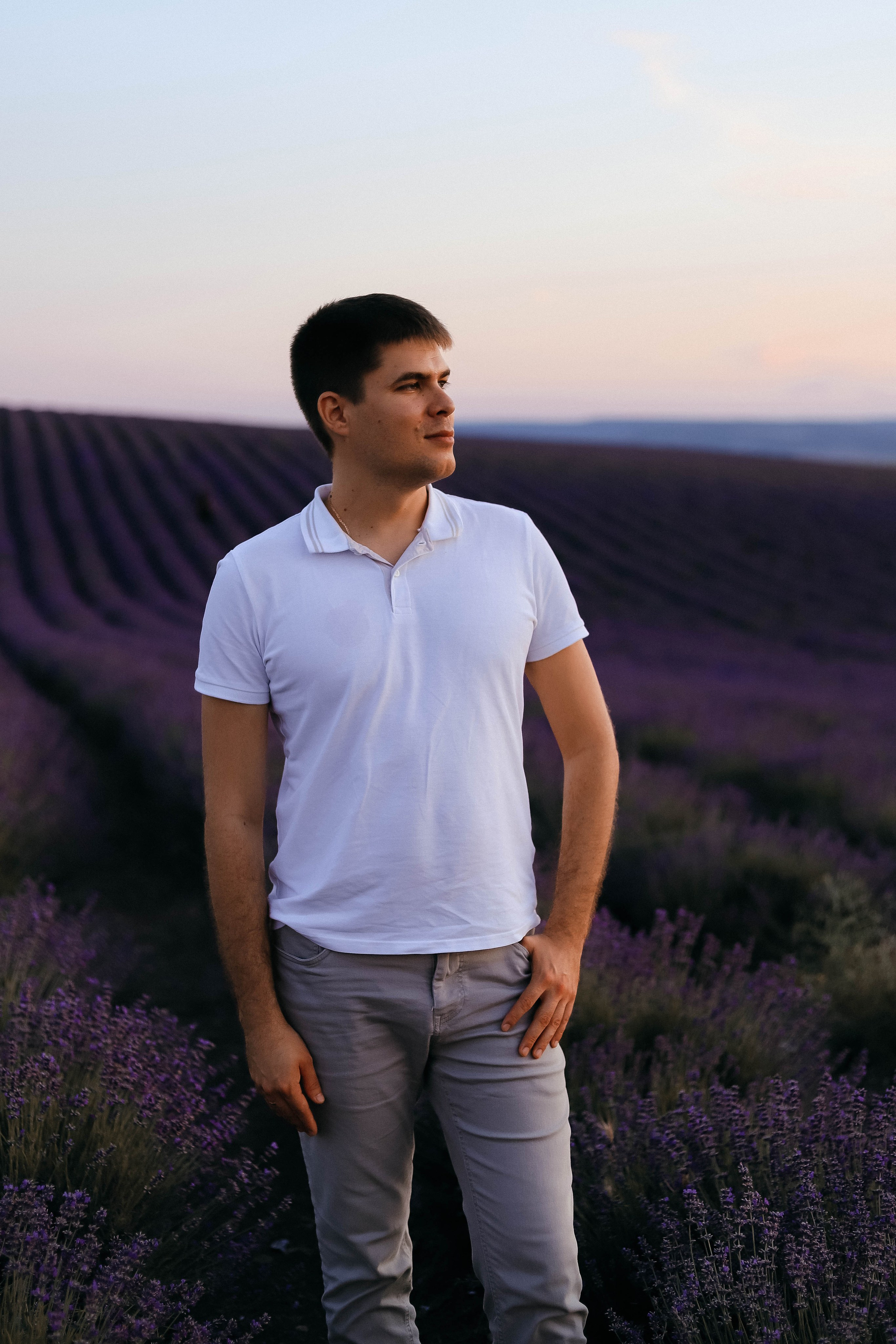 Тамара и Сергей в лаванде. Женский/Детский фотограф в Симферополе Вероника Слепогина