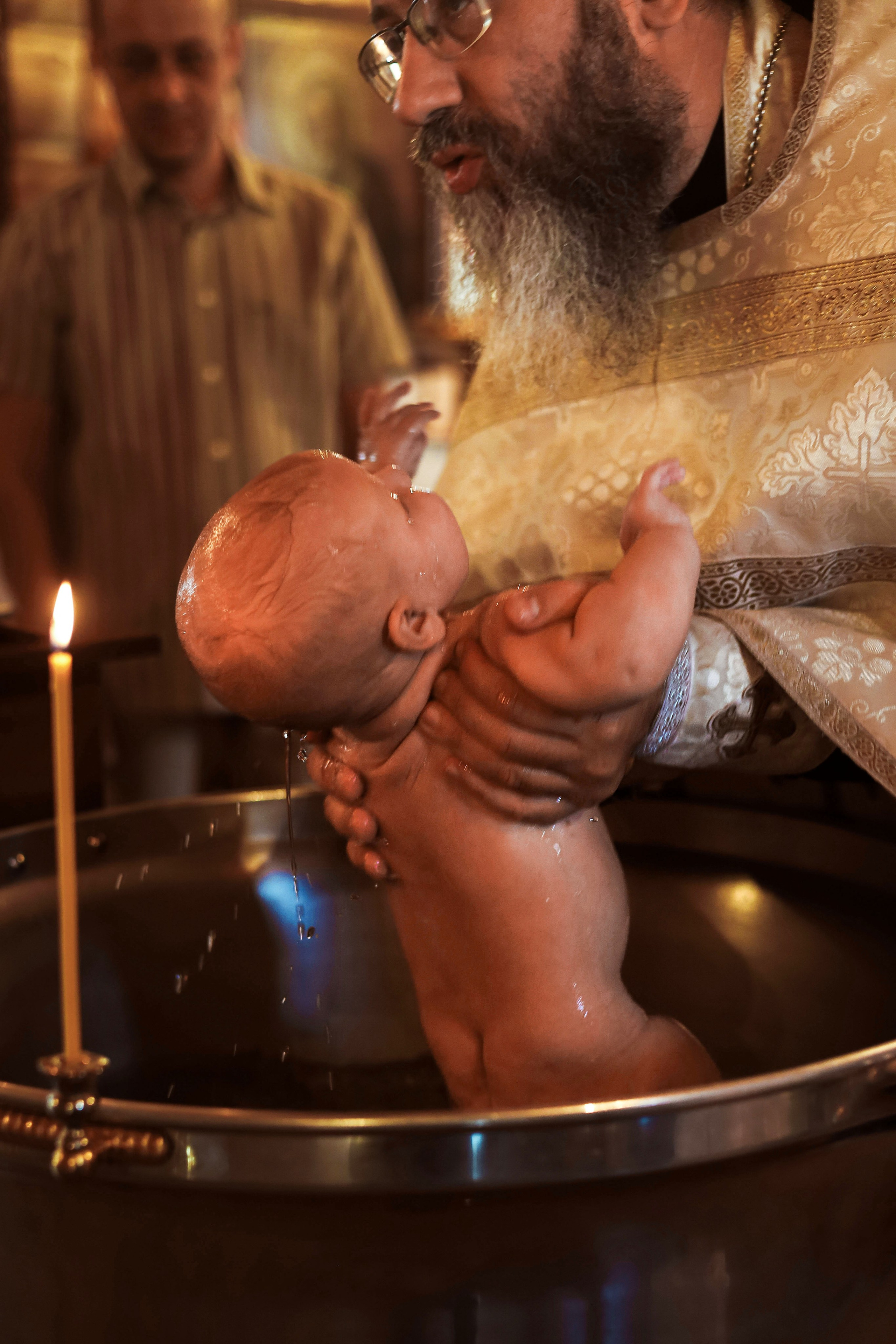 Таинство крещения. Фотограф новорожденных Саратов