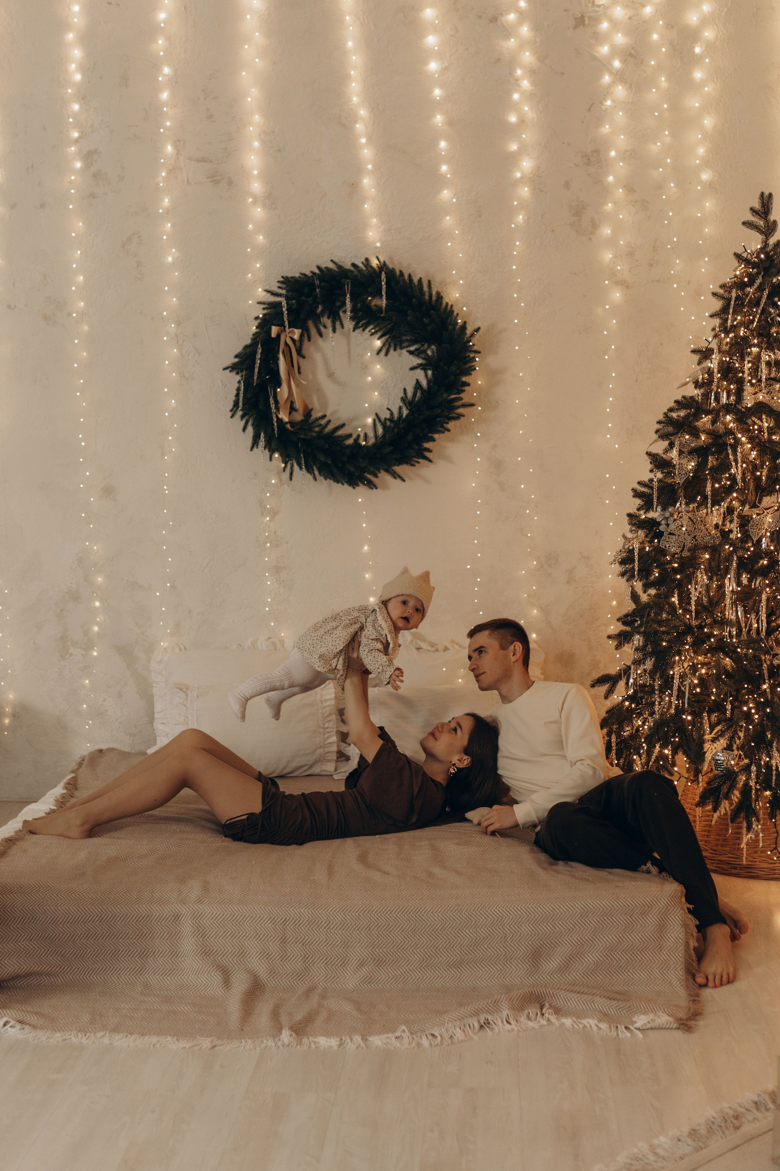 Новогодняя история Дмитрия, Полины и Анюты. Фотограф в Ставрополе Svetlana Matveeva