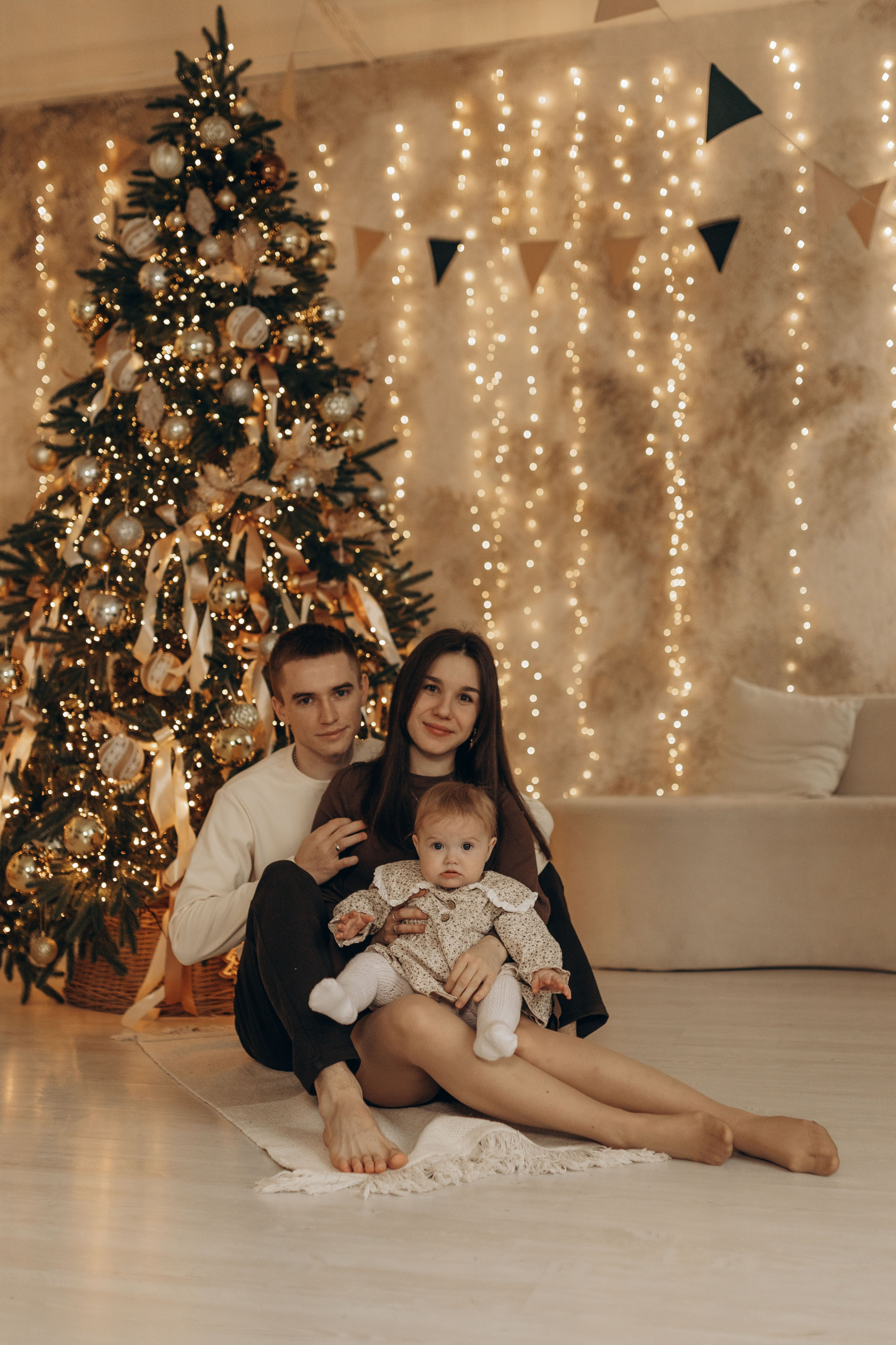 Новогодняя история Дмитрия, Полины и Анюты. Фотограф в Ставрополе Svetlana Matveeva