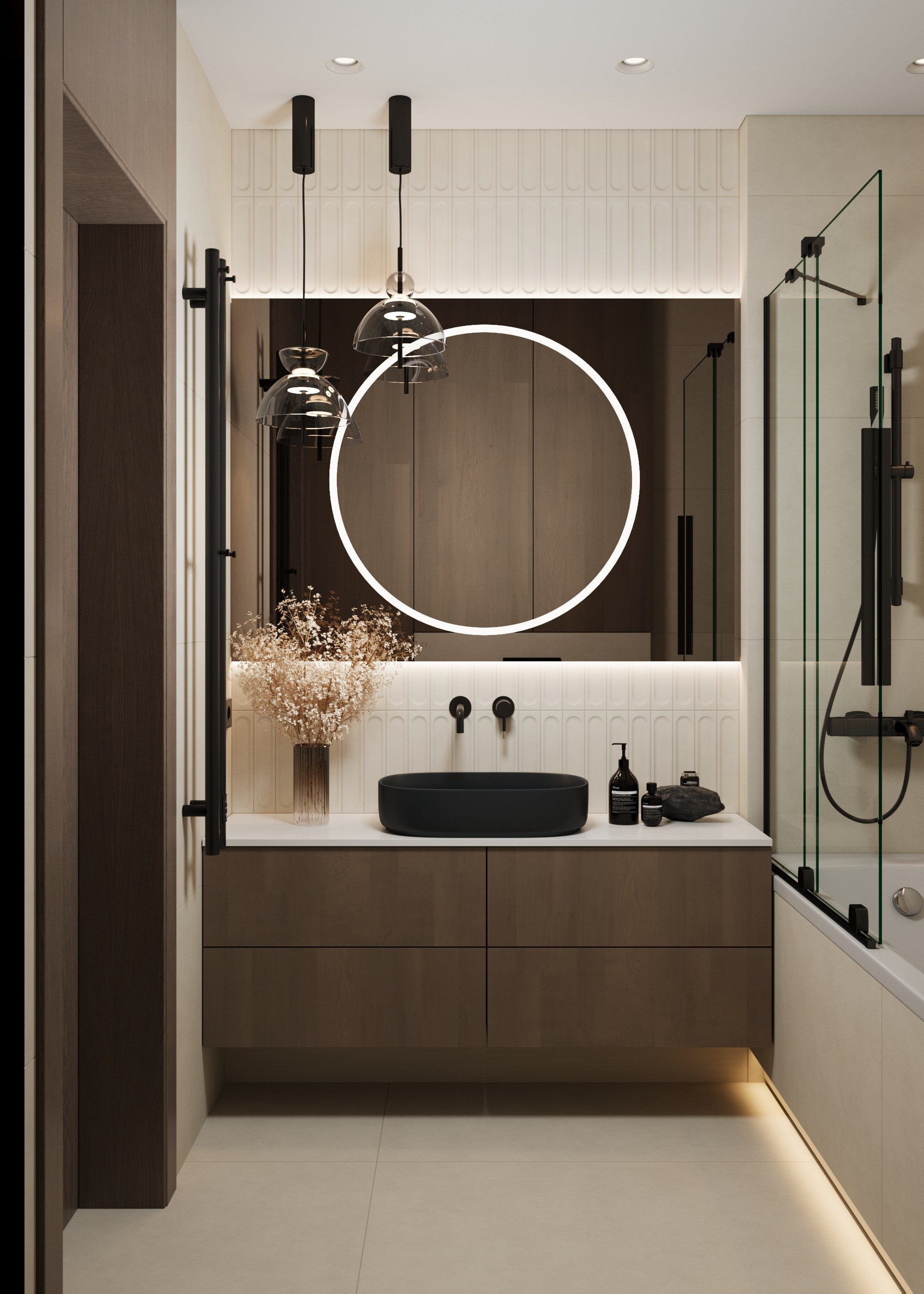 Квартира 55 м² г. Иркутск. ПРОЕКТИРОВАНИЕ ИНТЕРЬЕРОВ И АРХИТЕКТУРНЫХ РЕШЕНИЙ В СТУДИИ SHELOFAST DESIGN