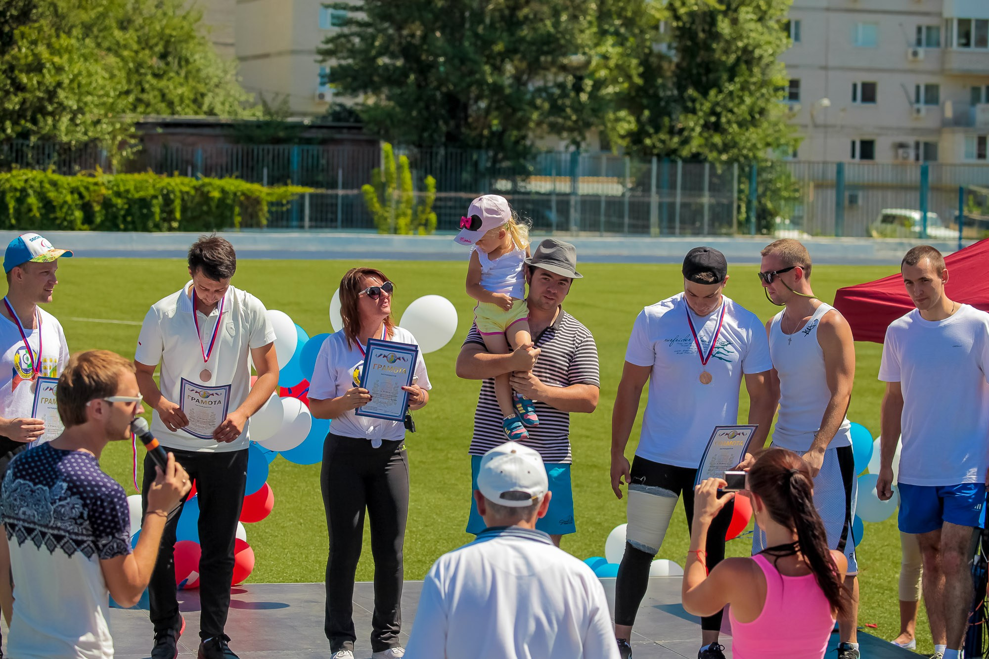 День Физкульт. Максим Матвийченко и Виктория Басова профессионалы своего дела
