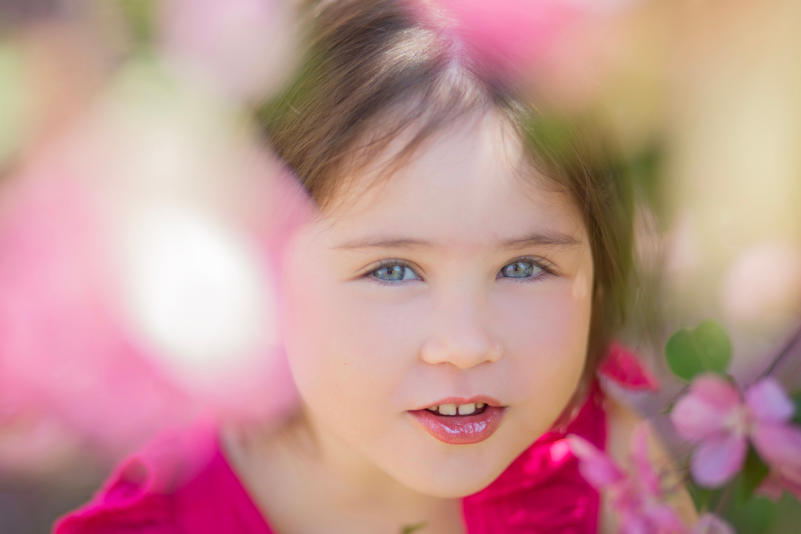Фотопрогулка-яблони розовые. Семейный и детский фотограф в Москве и МО — Александра