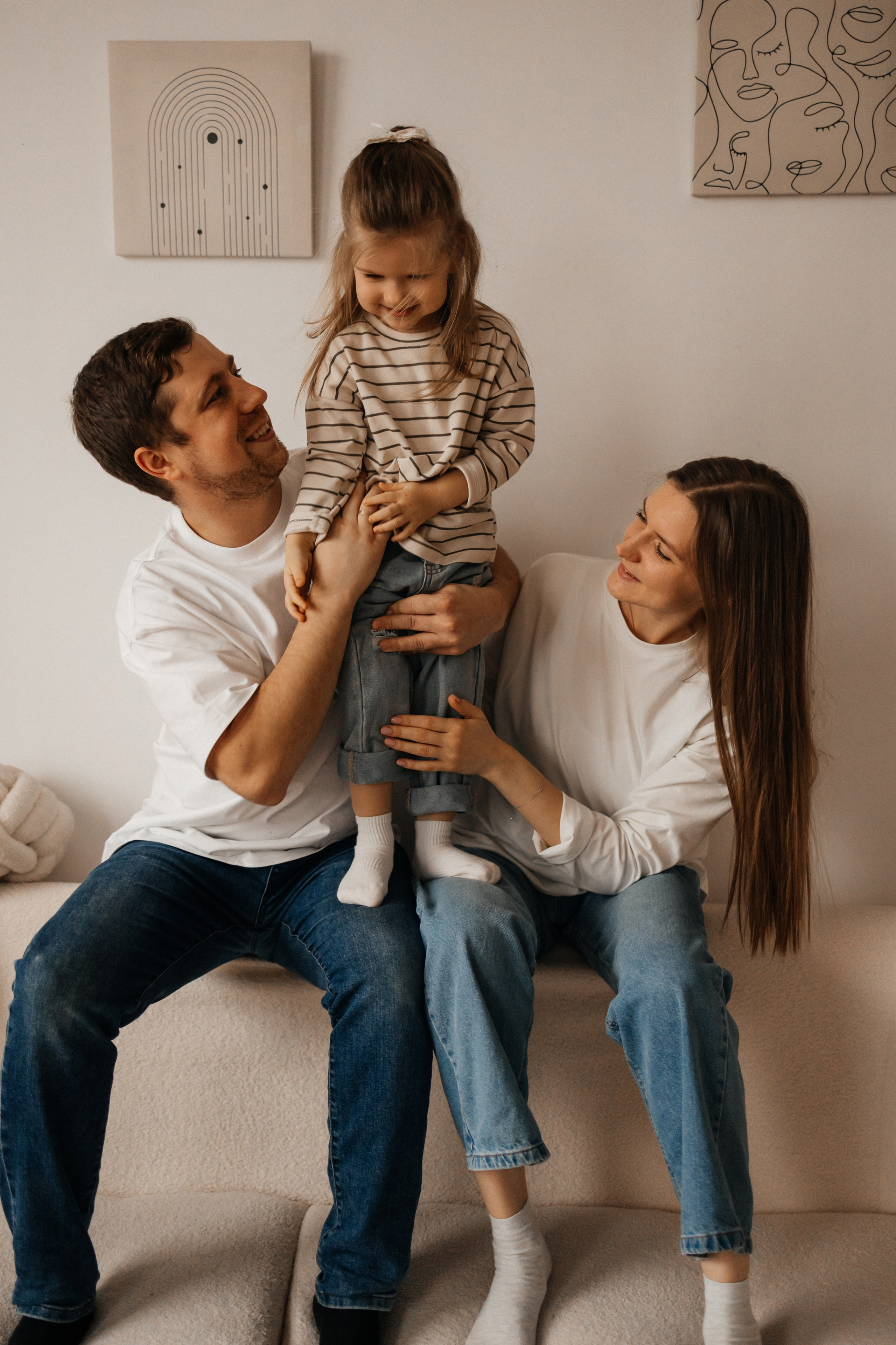 Семейная Съемка “Улыбки на Троих”