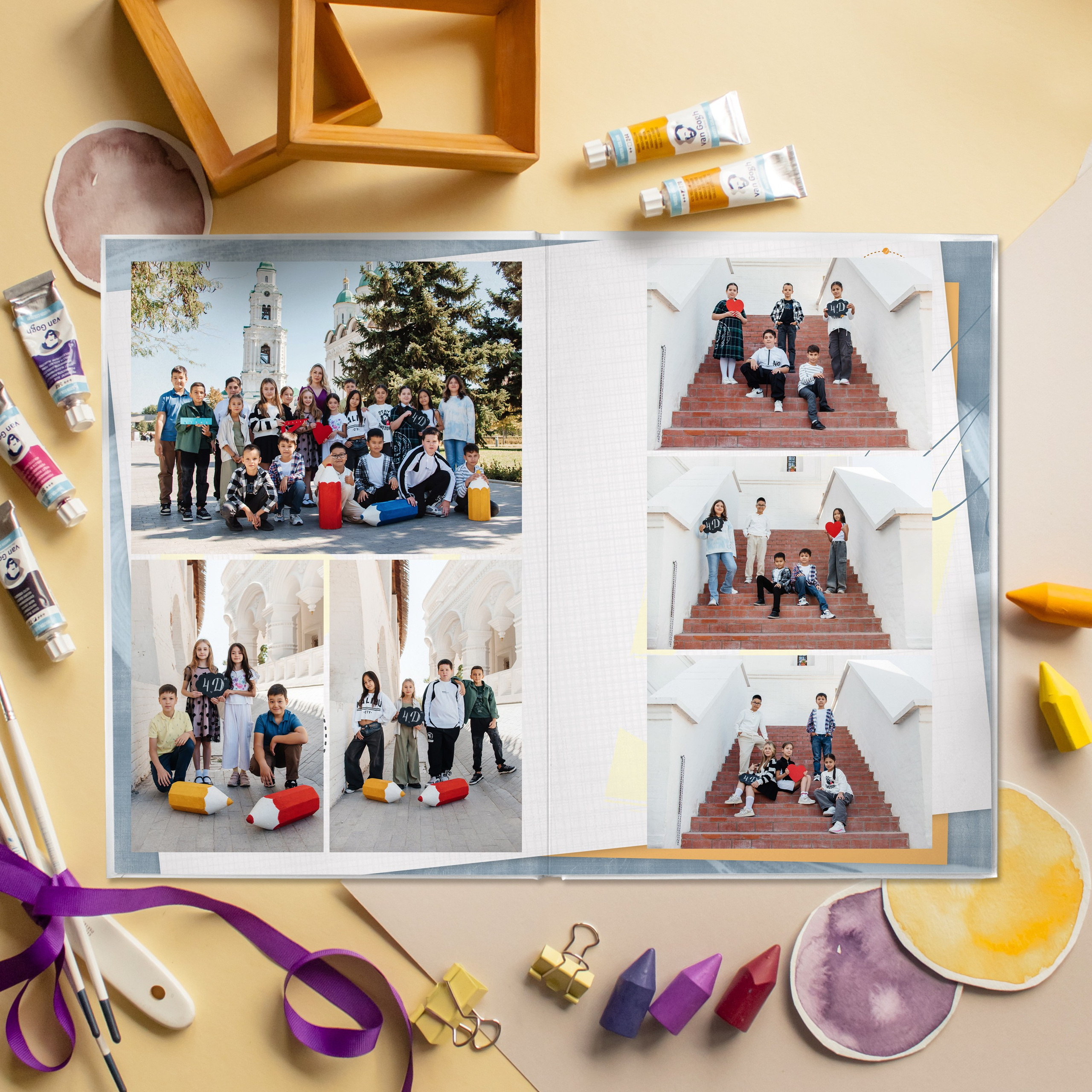 Прощай начальная школа. Дизайнер fotokniga_ast