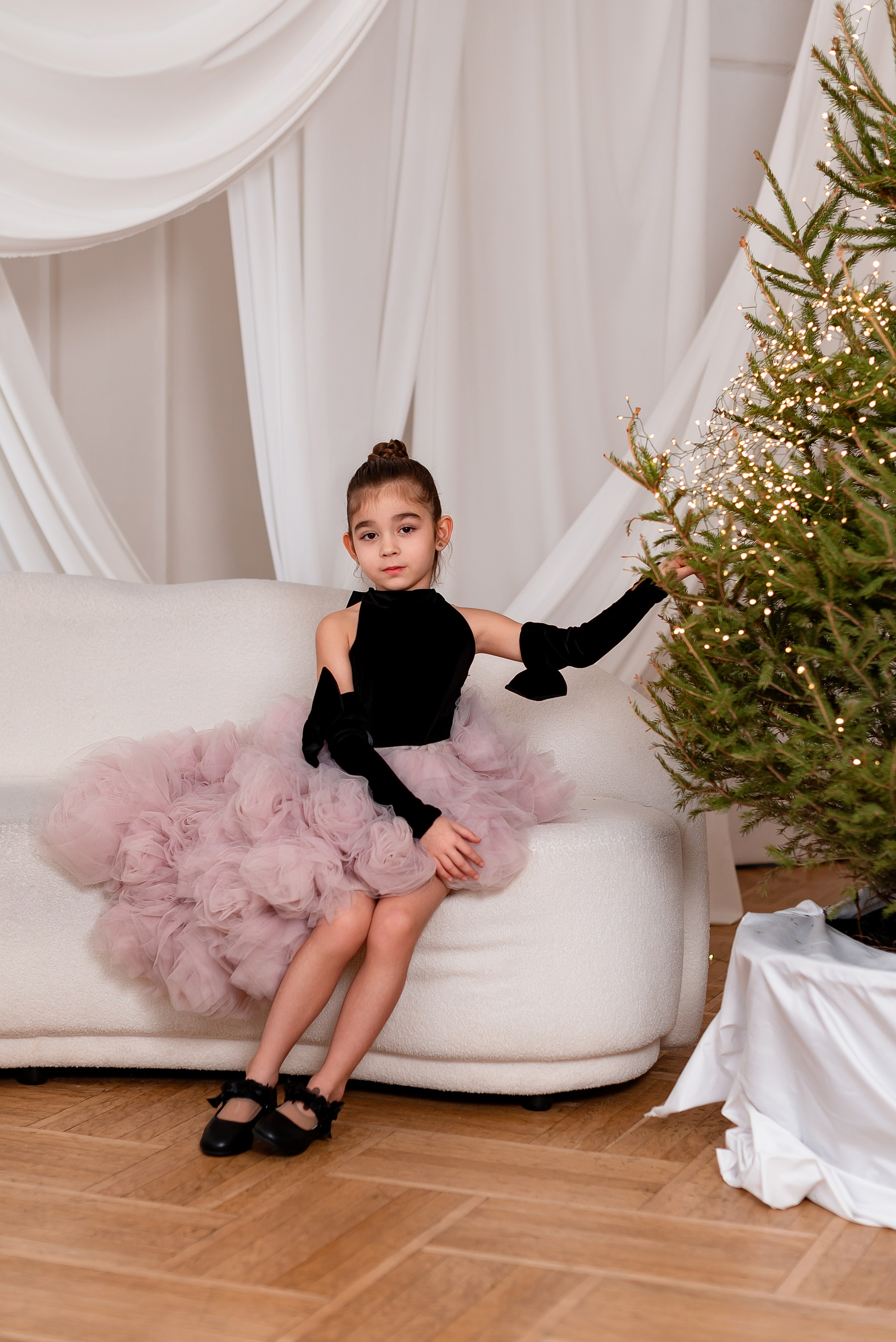 Юля и Варя Новогодняя. Фотограф Татьяна Иванчикова