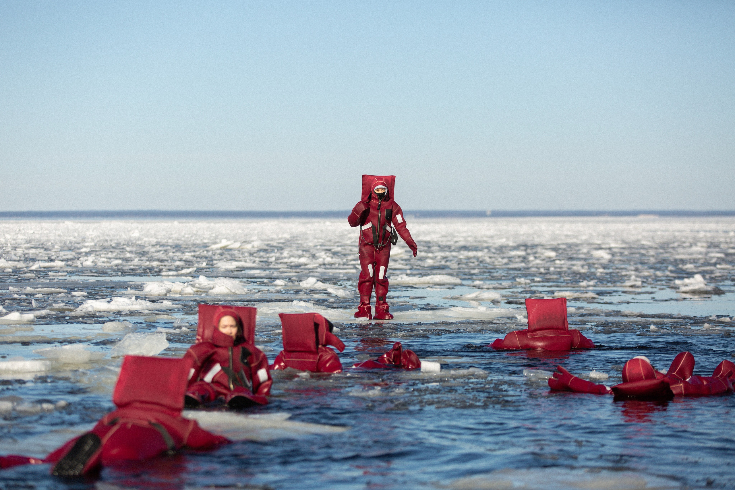 Ice floating. Снимаю съемки