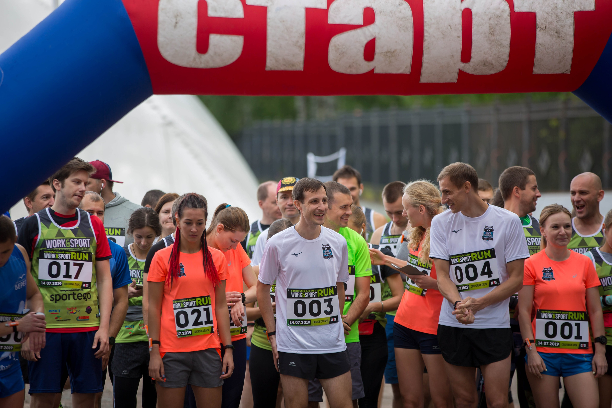 Забег для «Work&Sport». Снимаю съемки