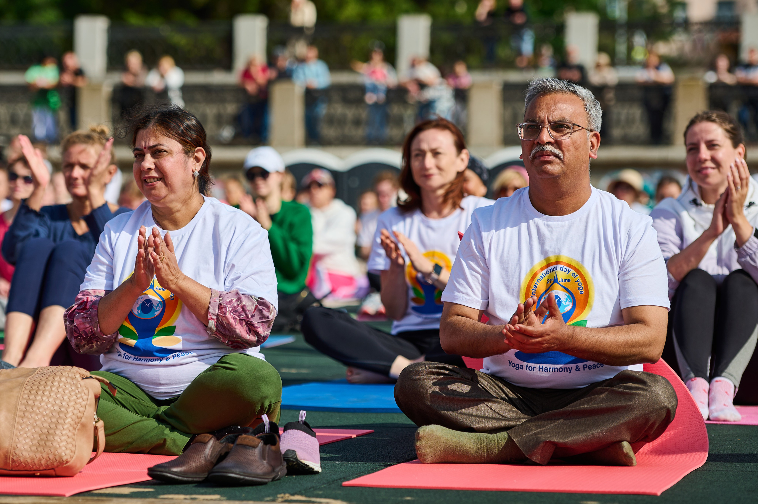 XI международный день йоги в Самаре. Фотограф в Самаре