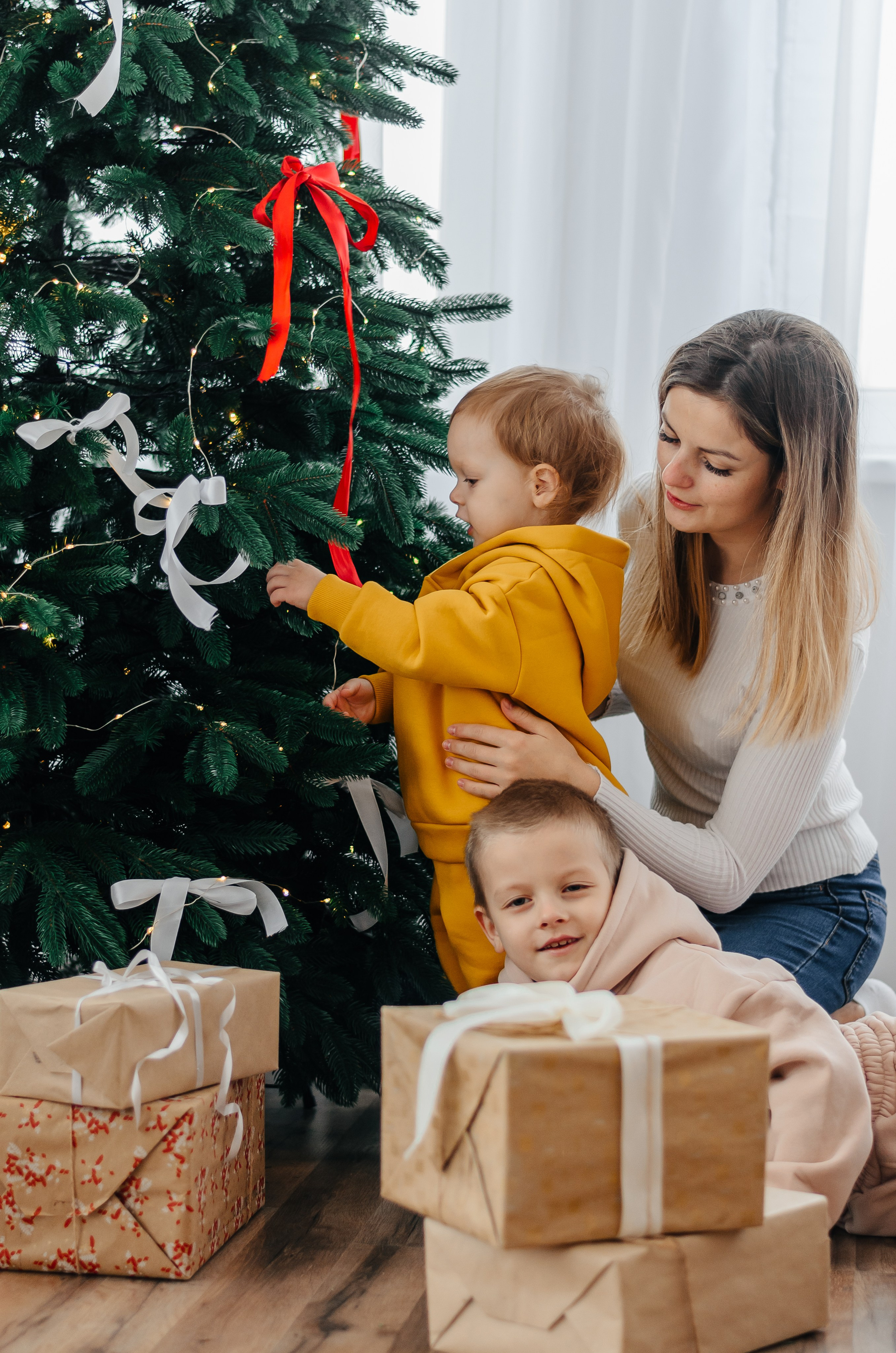 Семейная новогодняя фотосессия. Свадебный фотограф в Сергиевом Посаде недорого Ольга Гузанова