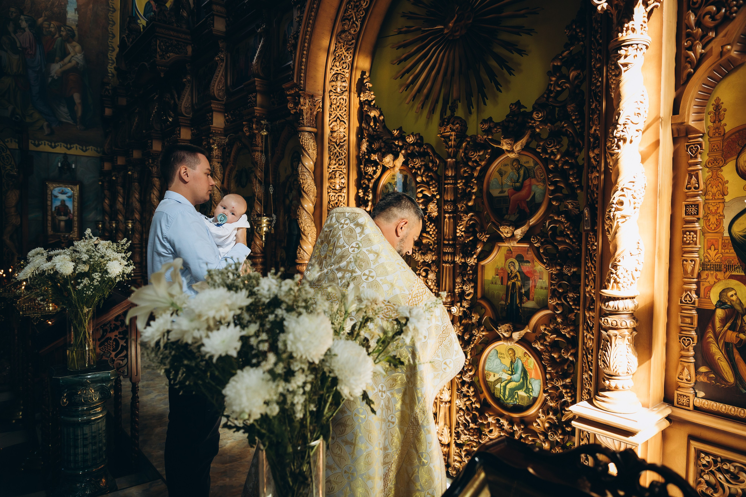 Таинство Крещения Ильи. Фотограф в Краснодаре Алла Потоцкая