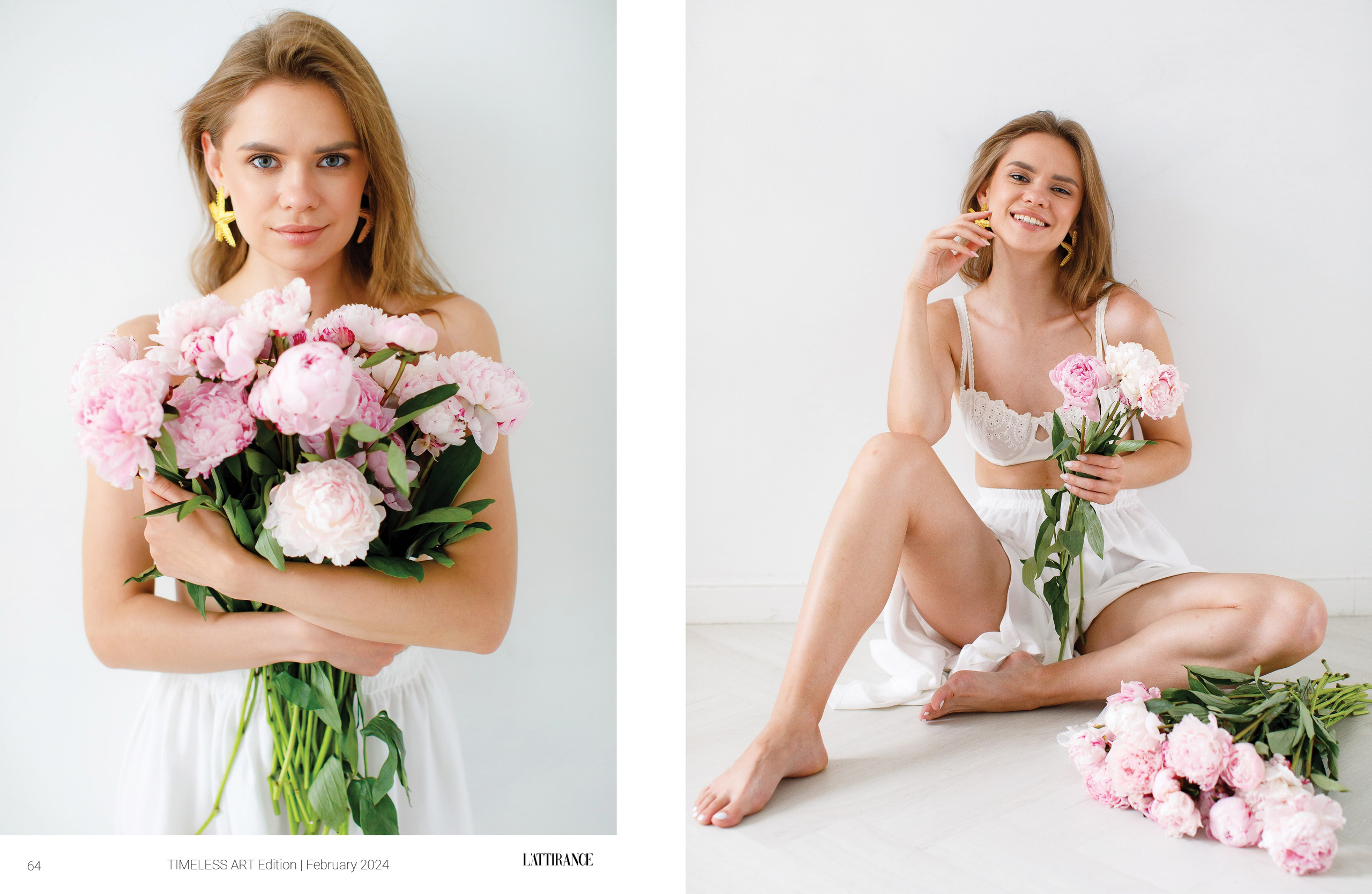 Публикация в журнале L'ATTIRANCE. Портретный и семейный фотограф Юлия Герман