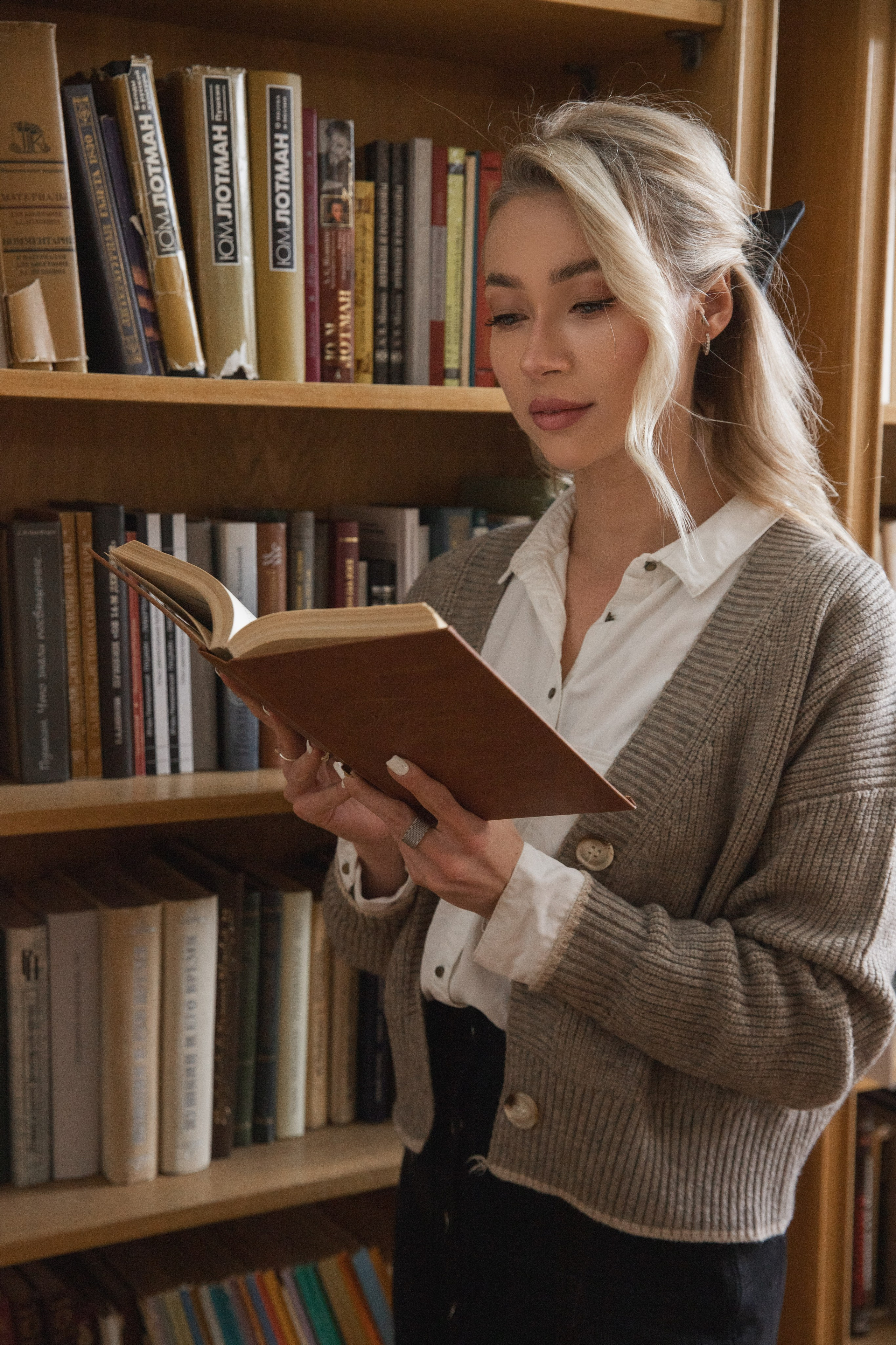 Библиотека. Свадебный и портретный фотограф в Москве Мария Кравченко