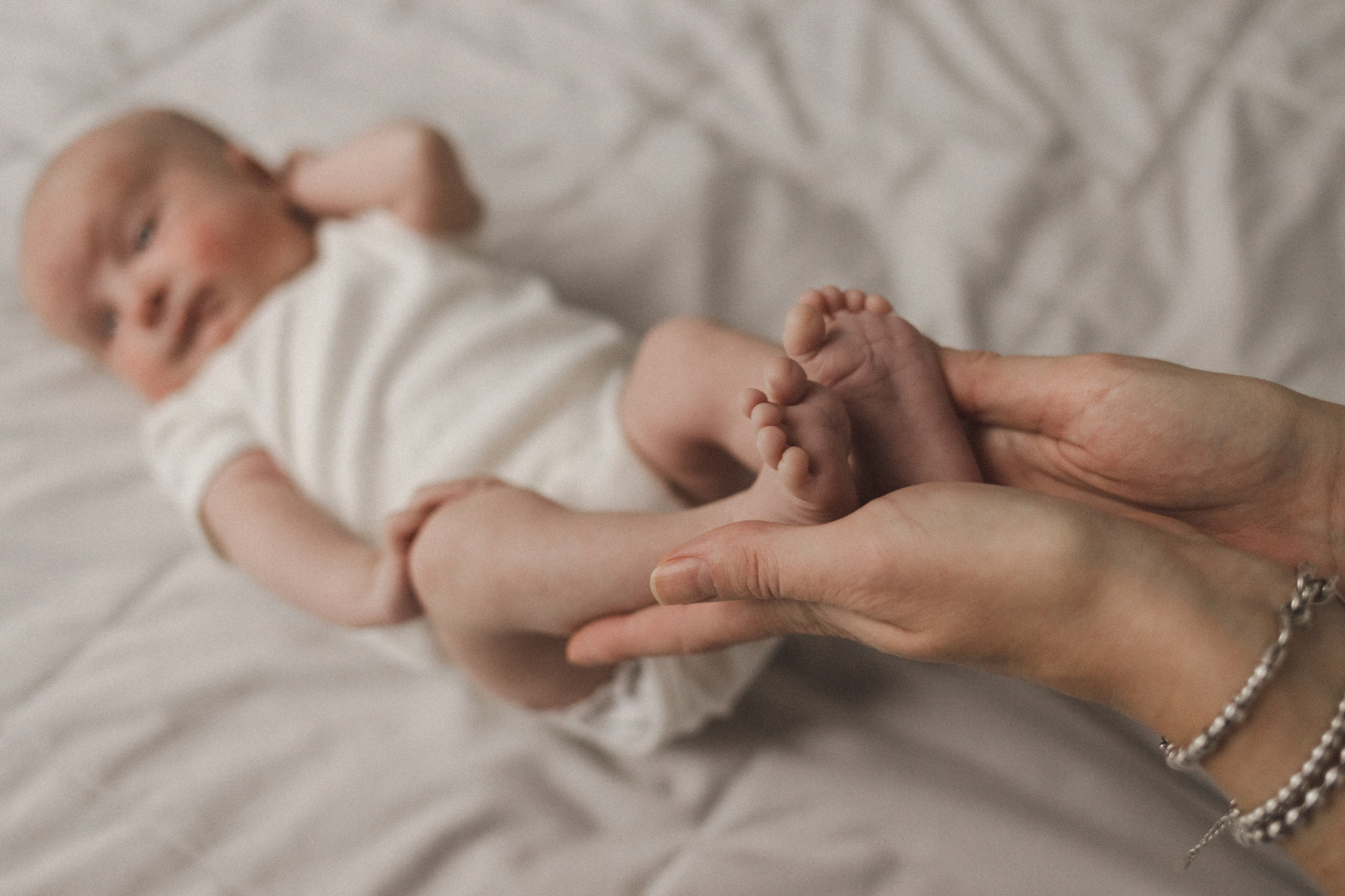 Самый первый месяц жизни. Семейный фотограф в Москве